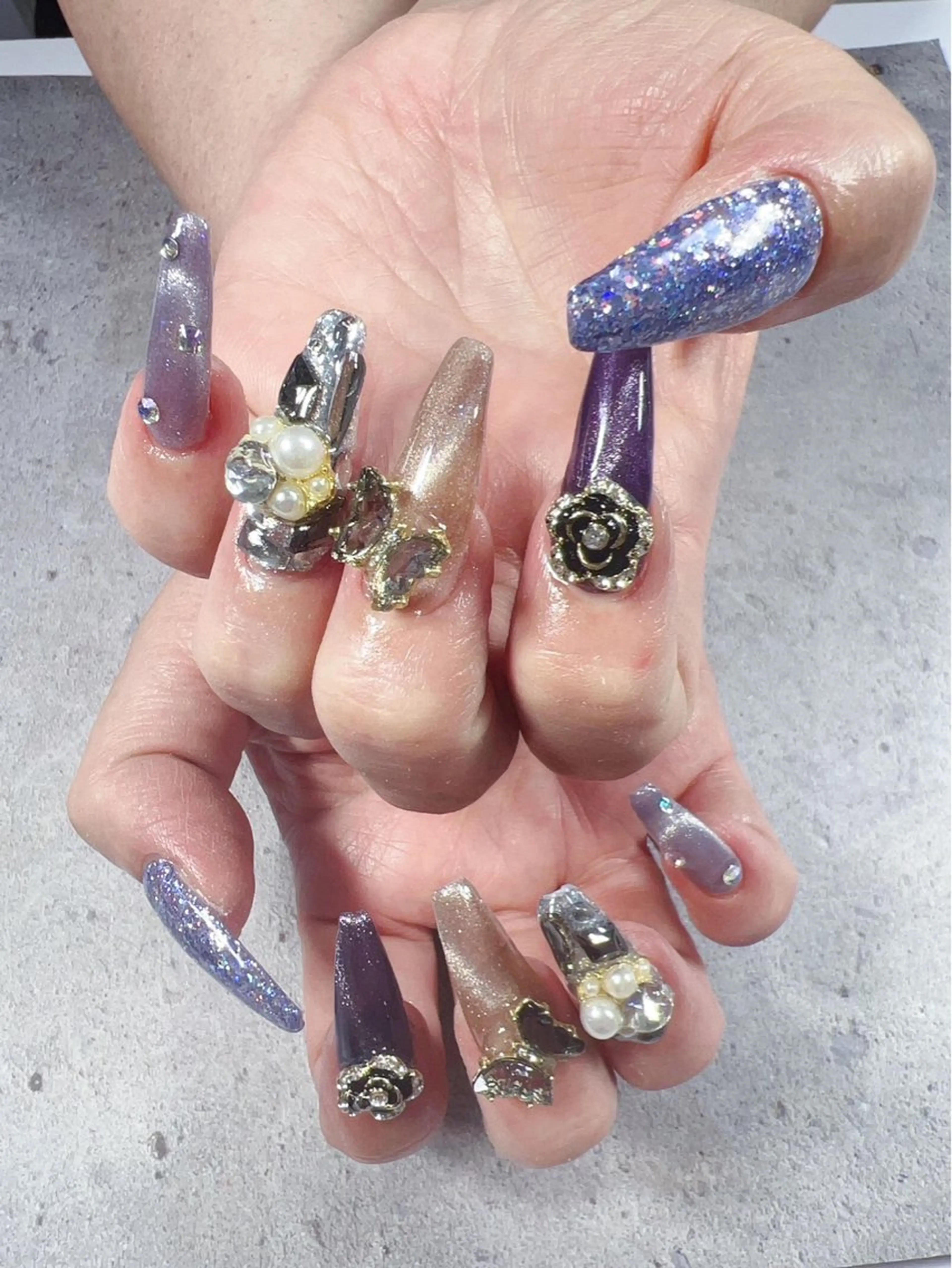 ネイル ハンドネイル ハンドケア ネイルサロン ロア旧ジョリーのネイルデザイン