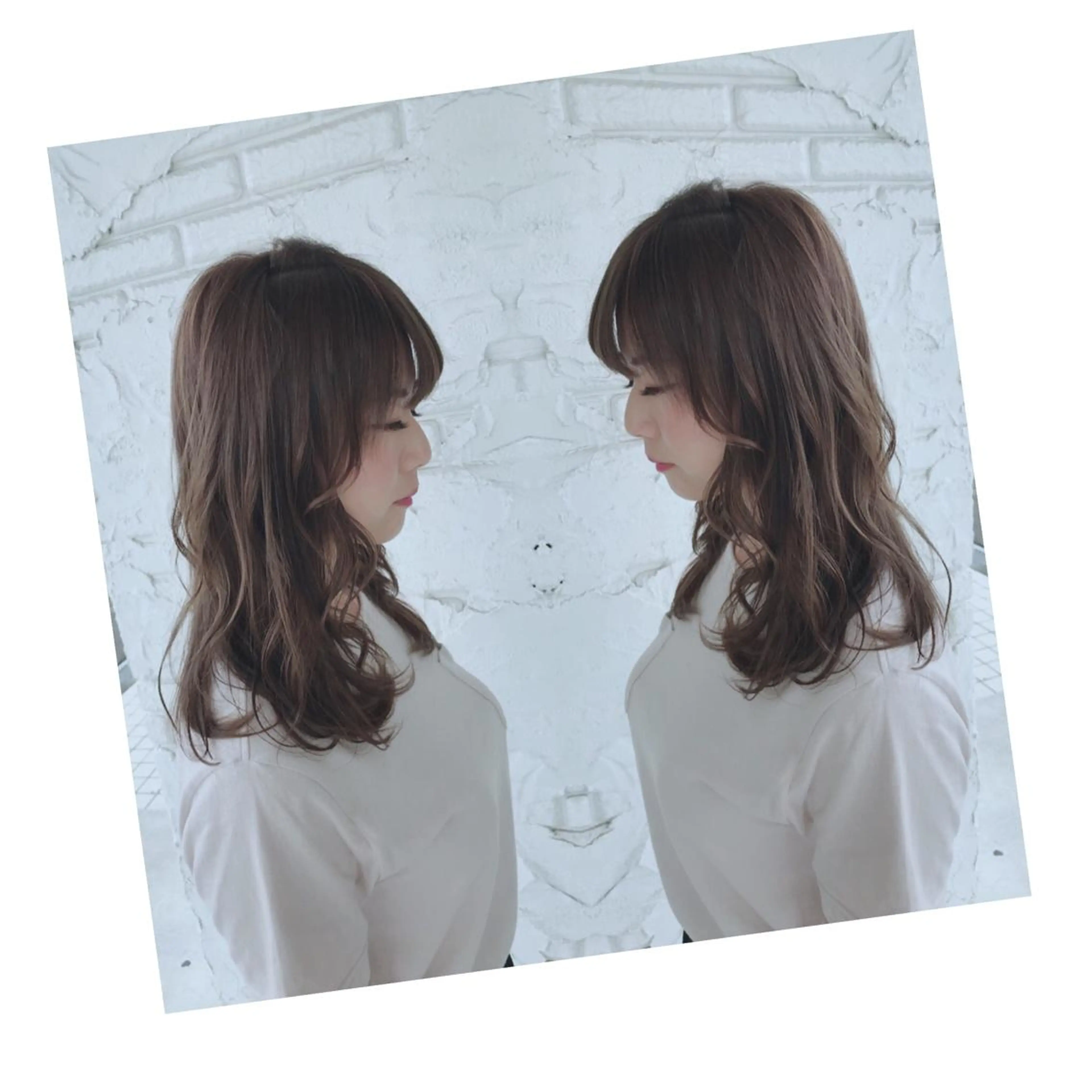 ミディアム ému エミュ　hair &spa所属・近藤 みゅうまのヘアスタイル