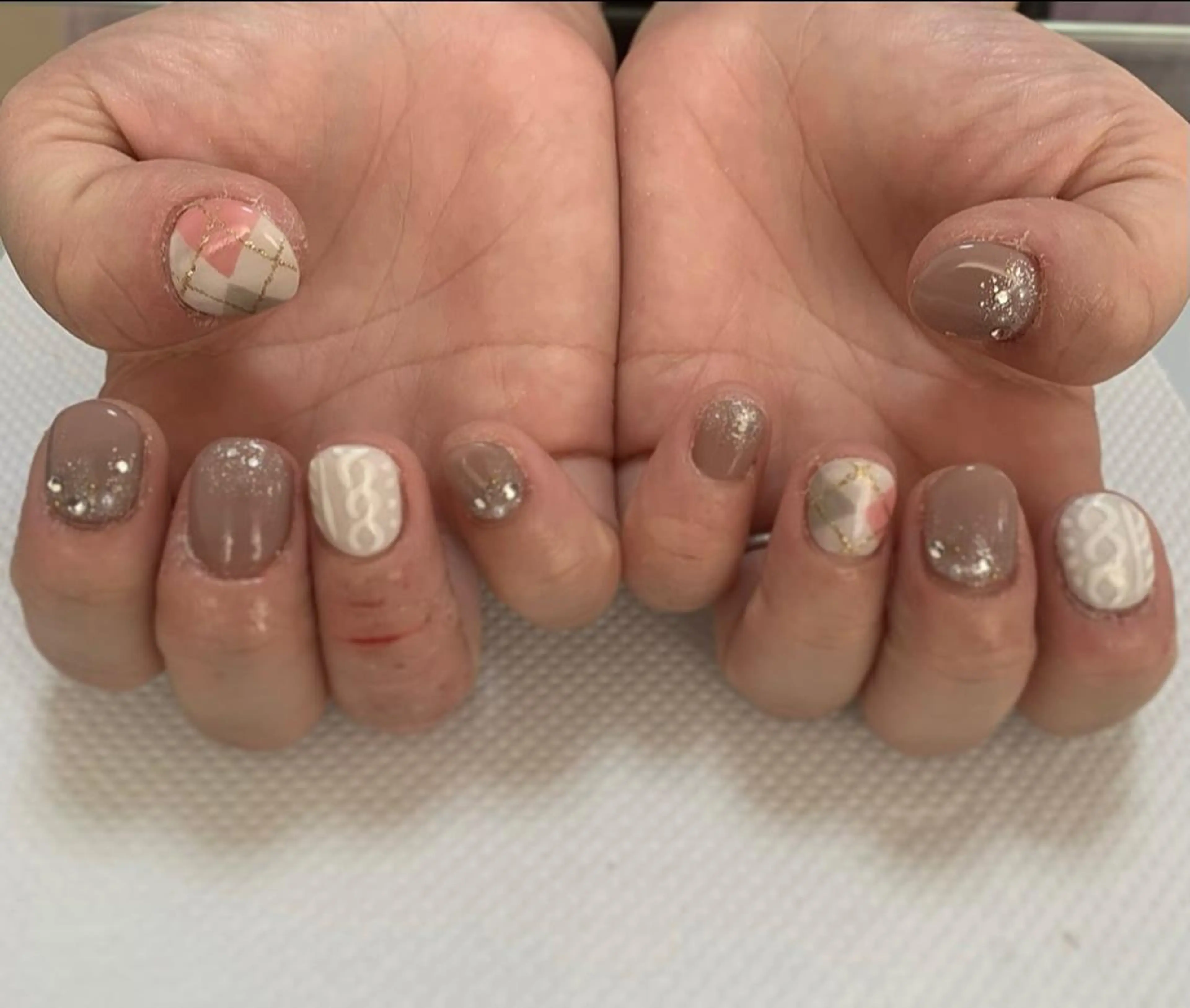 ネイル ラメ(グリッター) ラメグラデーション nail  M&T所属・nail M&Tのネイルデザイン