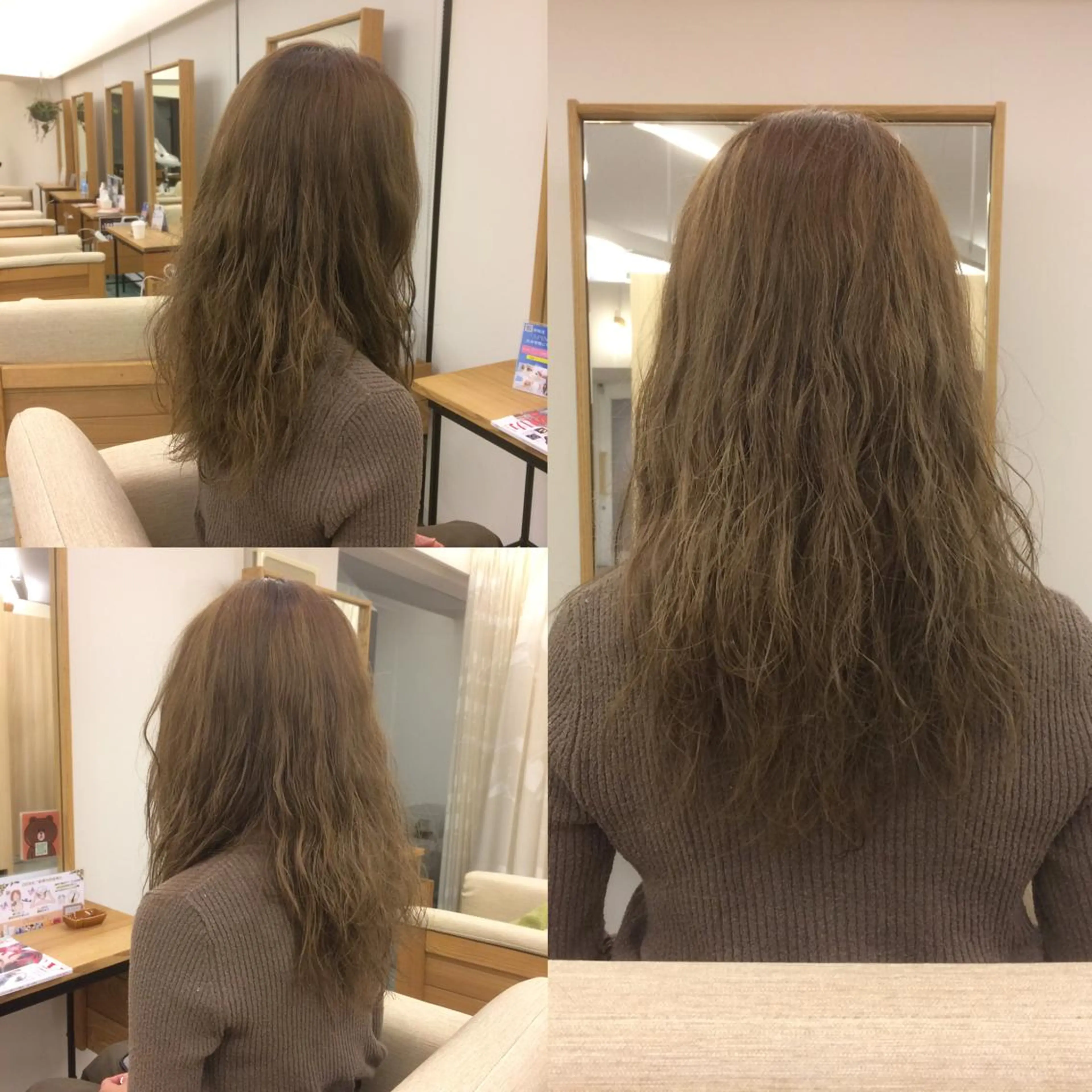 ロング カラー ベージュカラー カット ヘアカラー Leggu所属・木田 智大のヘアスタイル