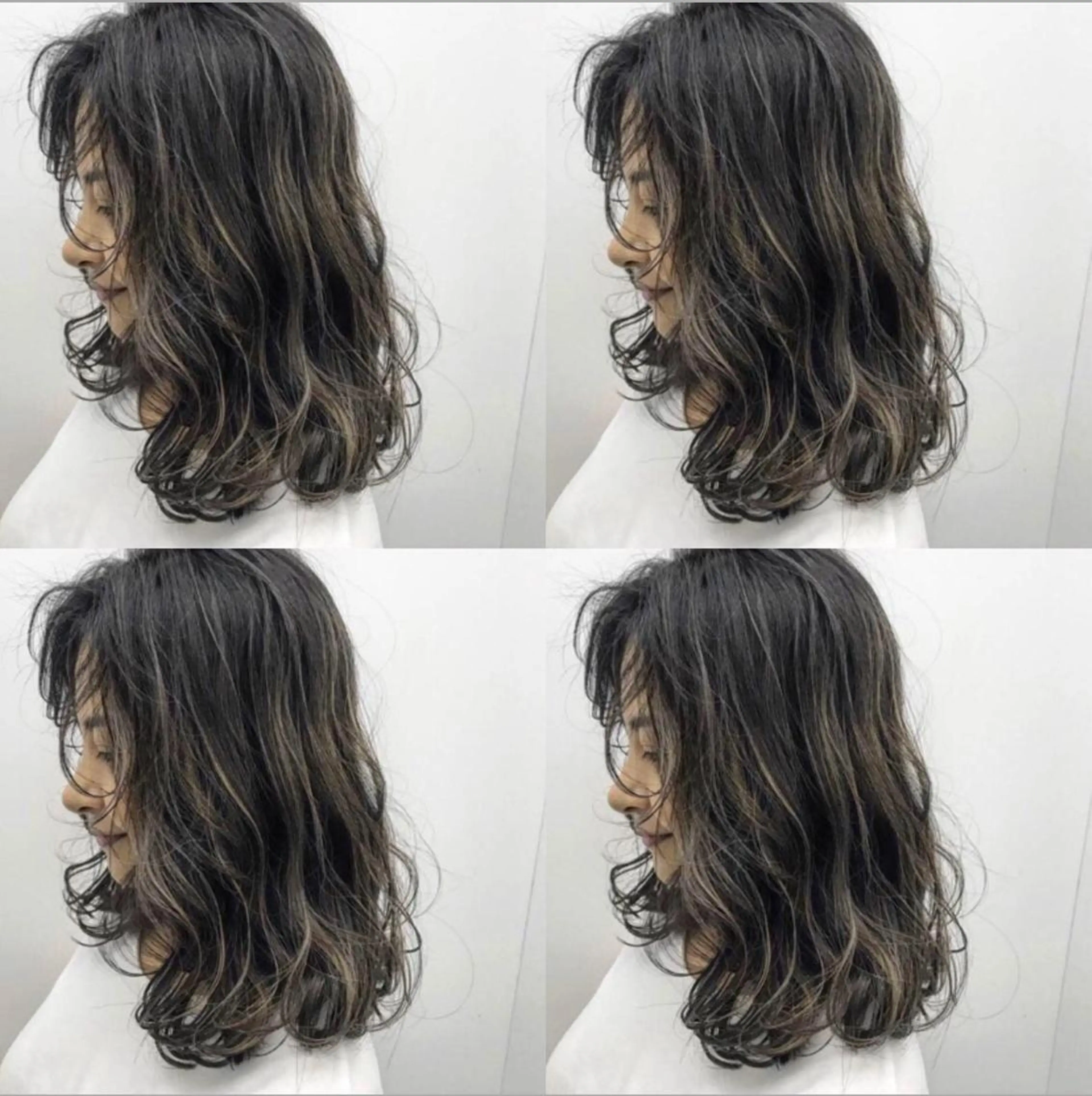 セミロング カラー レイヤー×髪質改善 マネージャー安藤光司のヘアスタイル