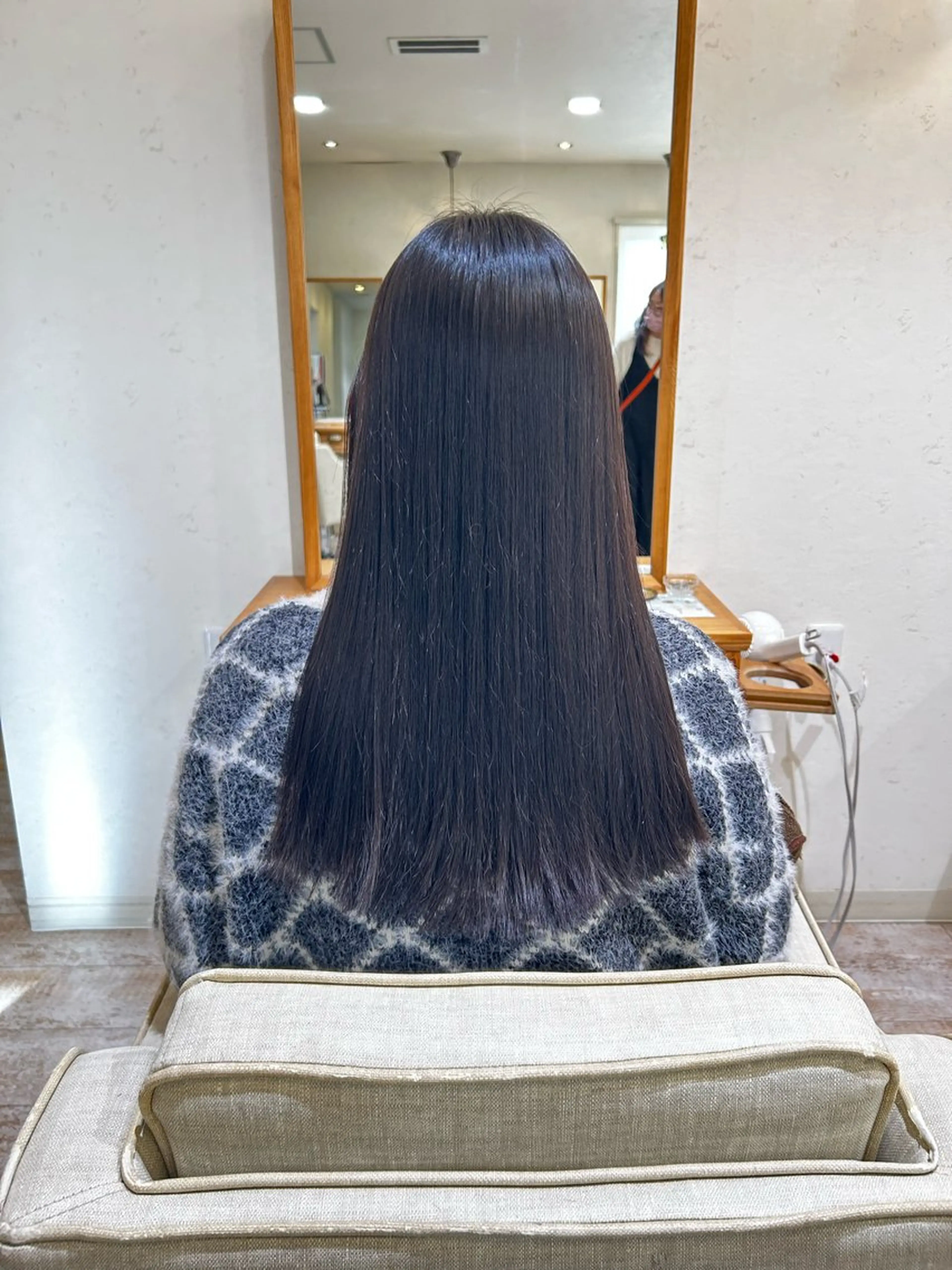 ロング カット ヘアカラー トリートメント SUZU Rimのヘアスタイル