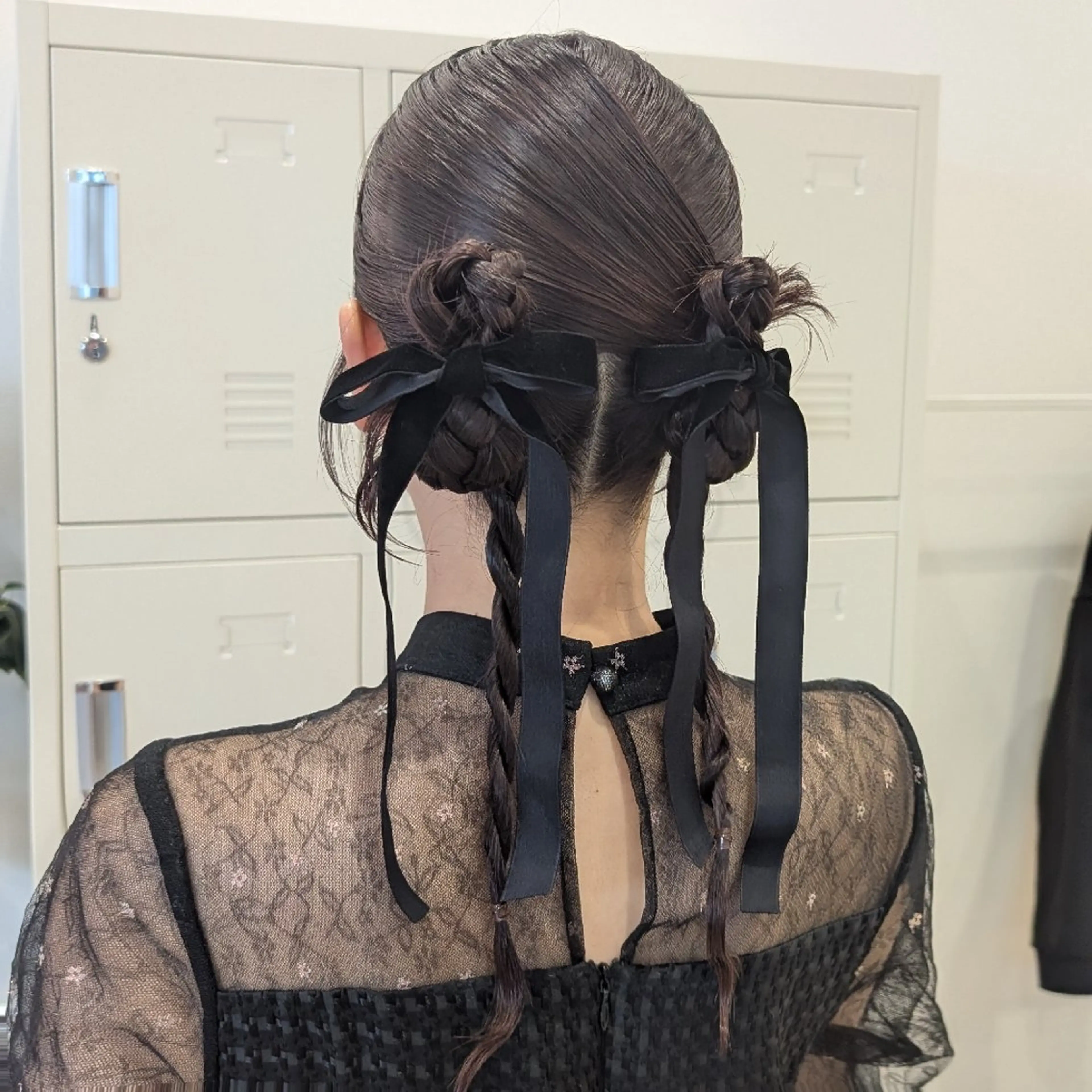 ロング ヘアアレンジ 彩桜/艶カラー/小顔 に見せるカット✂のヘアスタイル