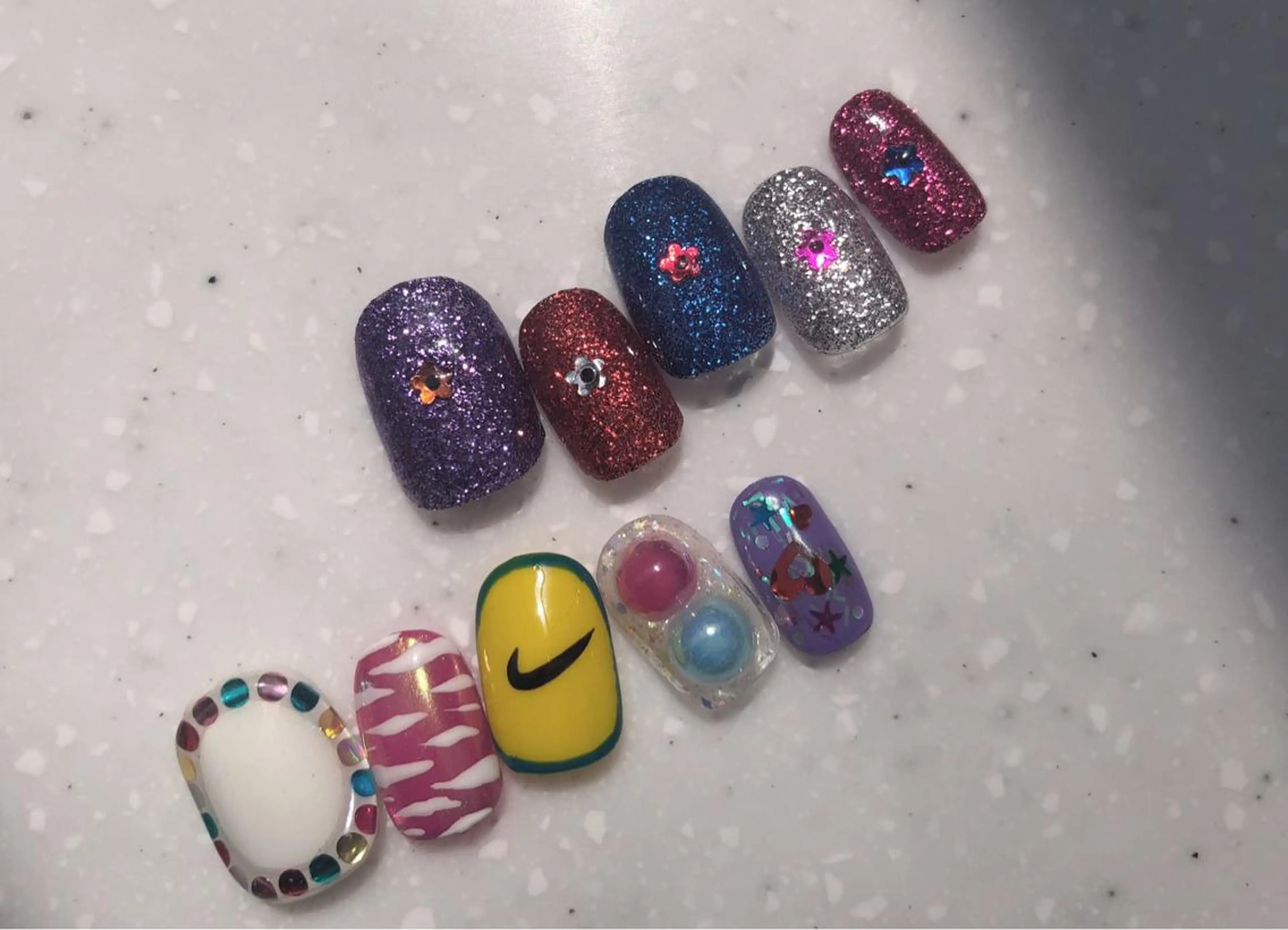 ネイル ☽ ☾のネイルデザイン