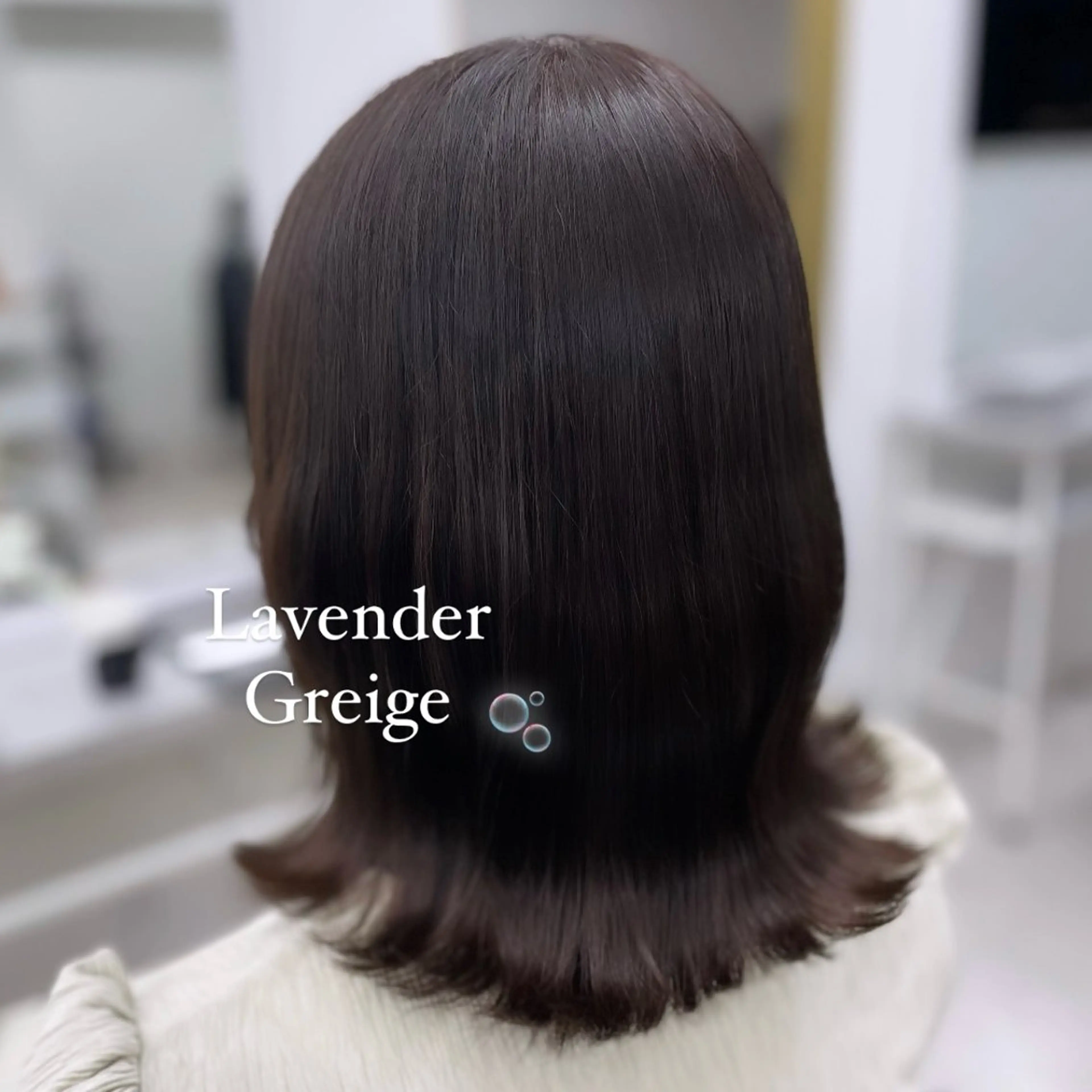 ミディアム 顔まわり🎀ピンク 💖ゆうなのヘアスタイル