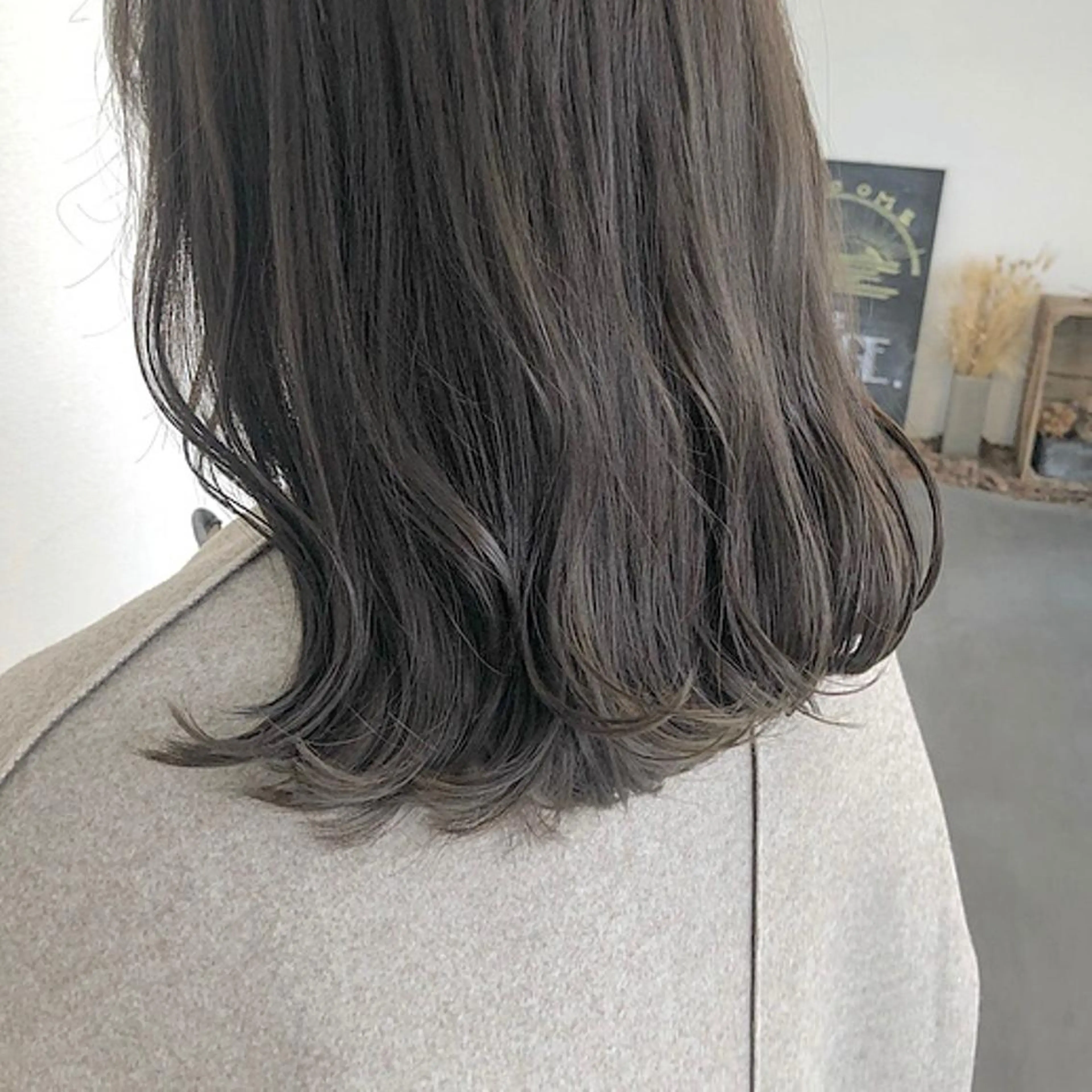 ミディアム カラー GPIP 近藤沙樹のヘアスタイル