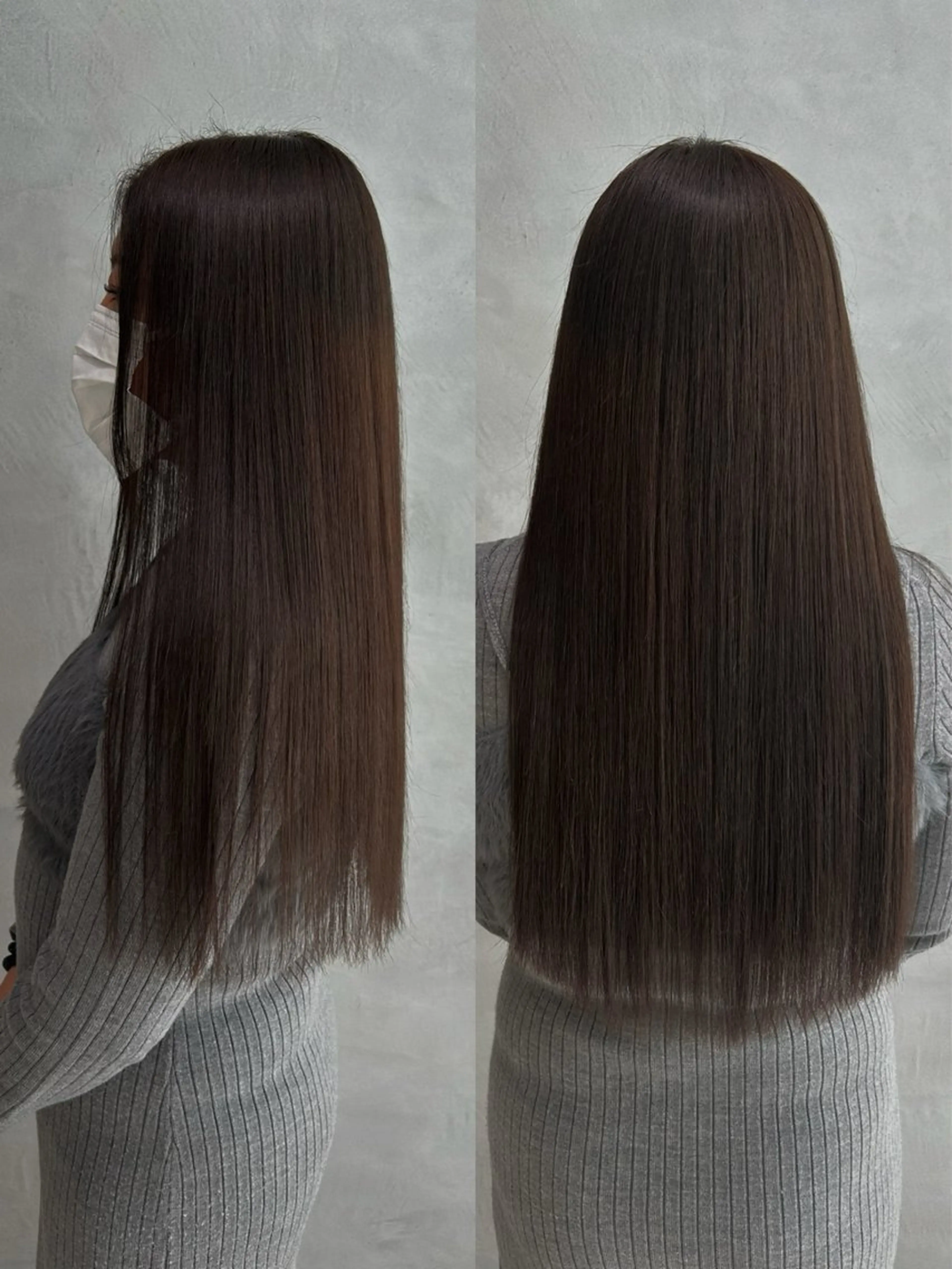 ロング 縮毛矯正 渋谷 OXY所属・艶髪ケア特化♦️ ありさのヘアスタイル