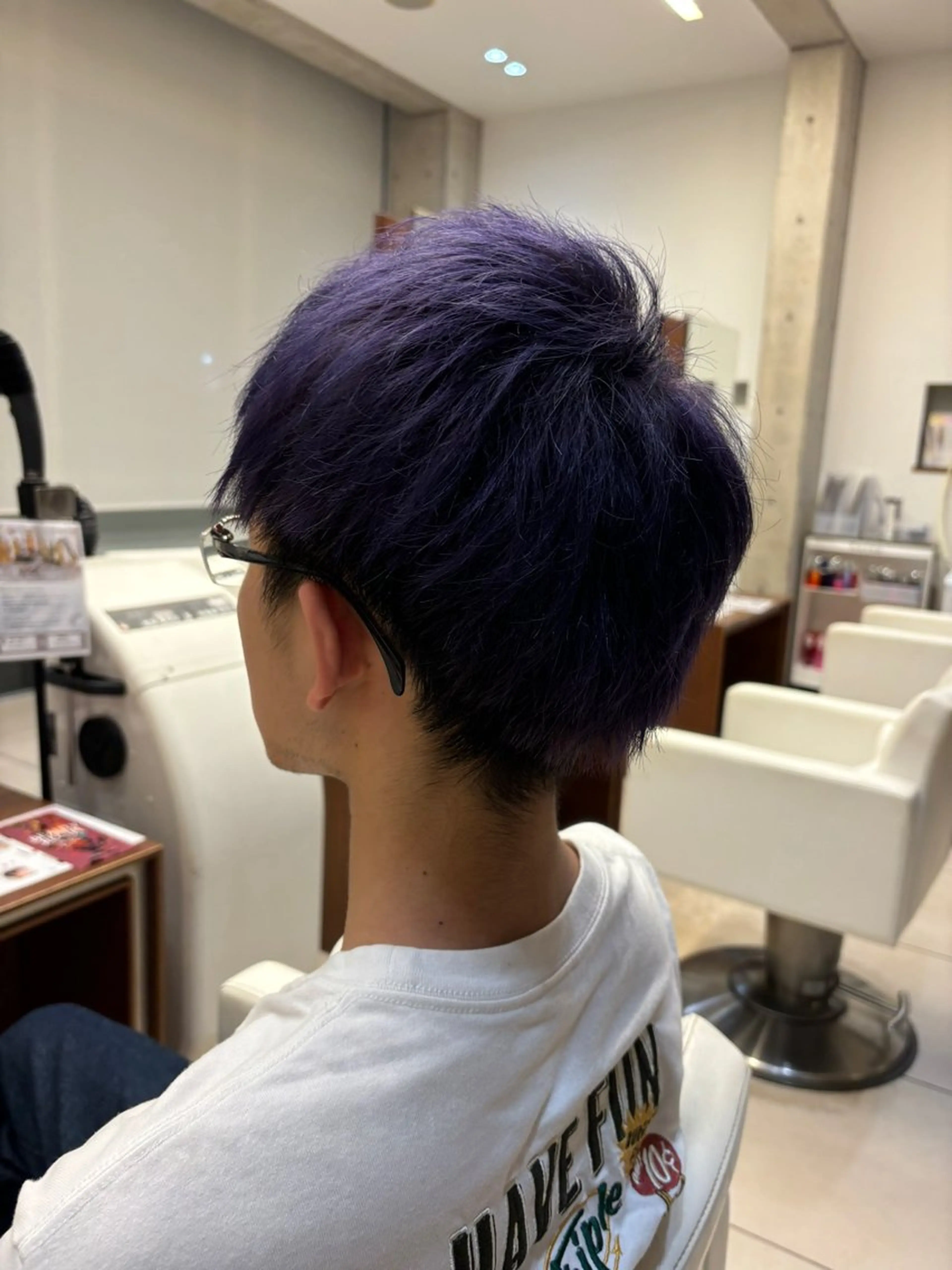 カラー メンズ 水野 志保のヘアスタイル