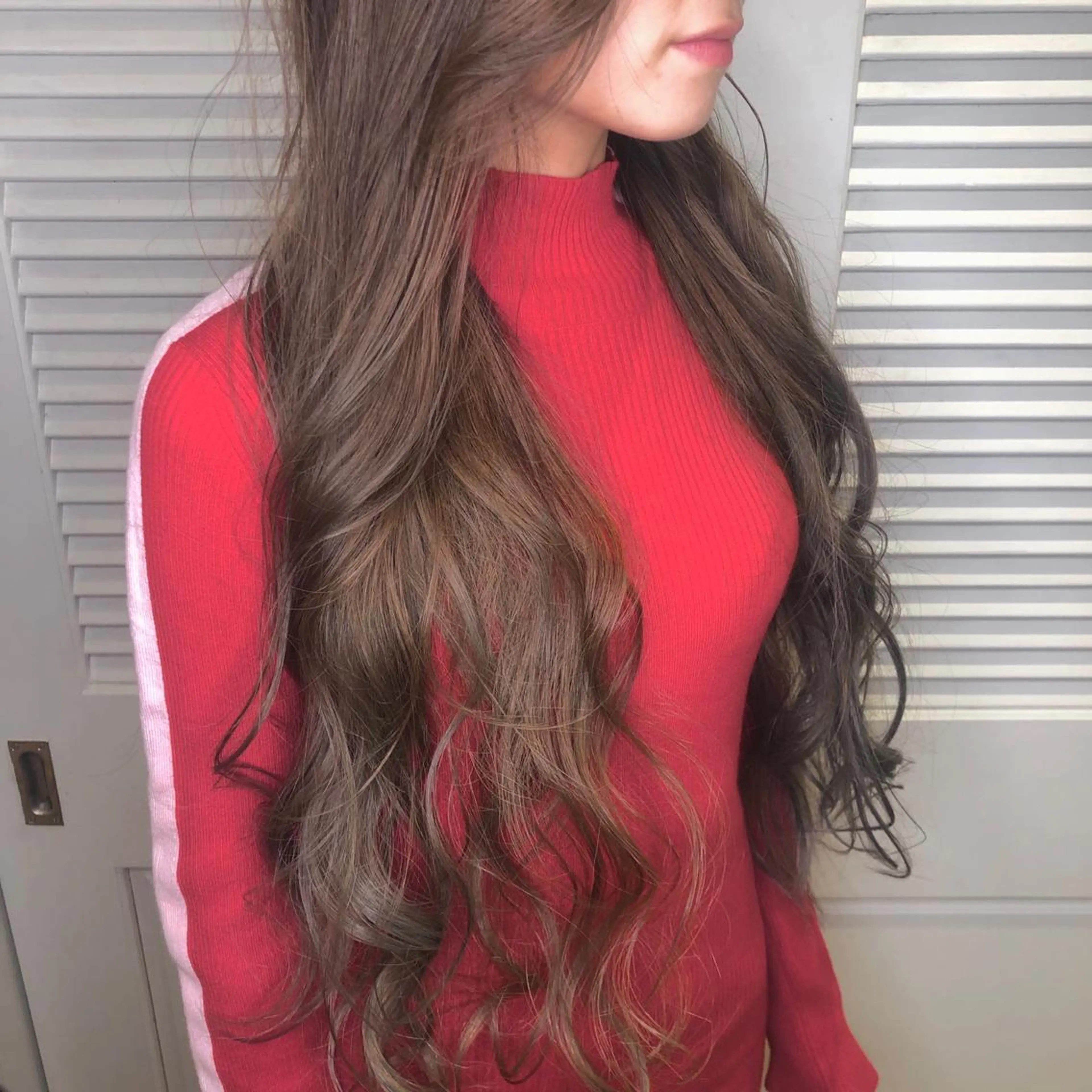 ロング ロング カット ヘアカラー 南都 良太のヘアスタイル