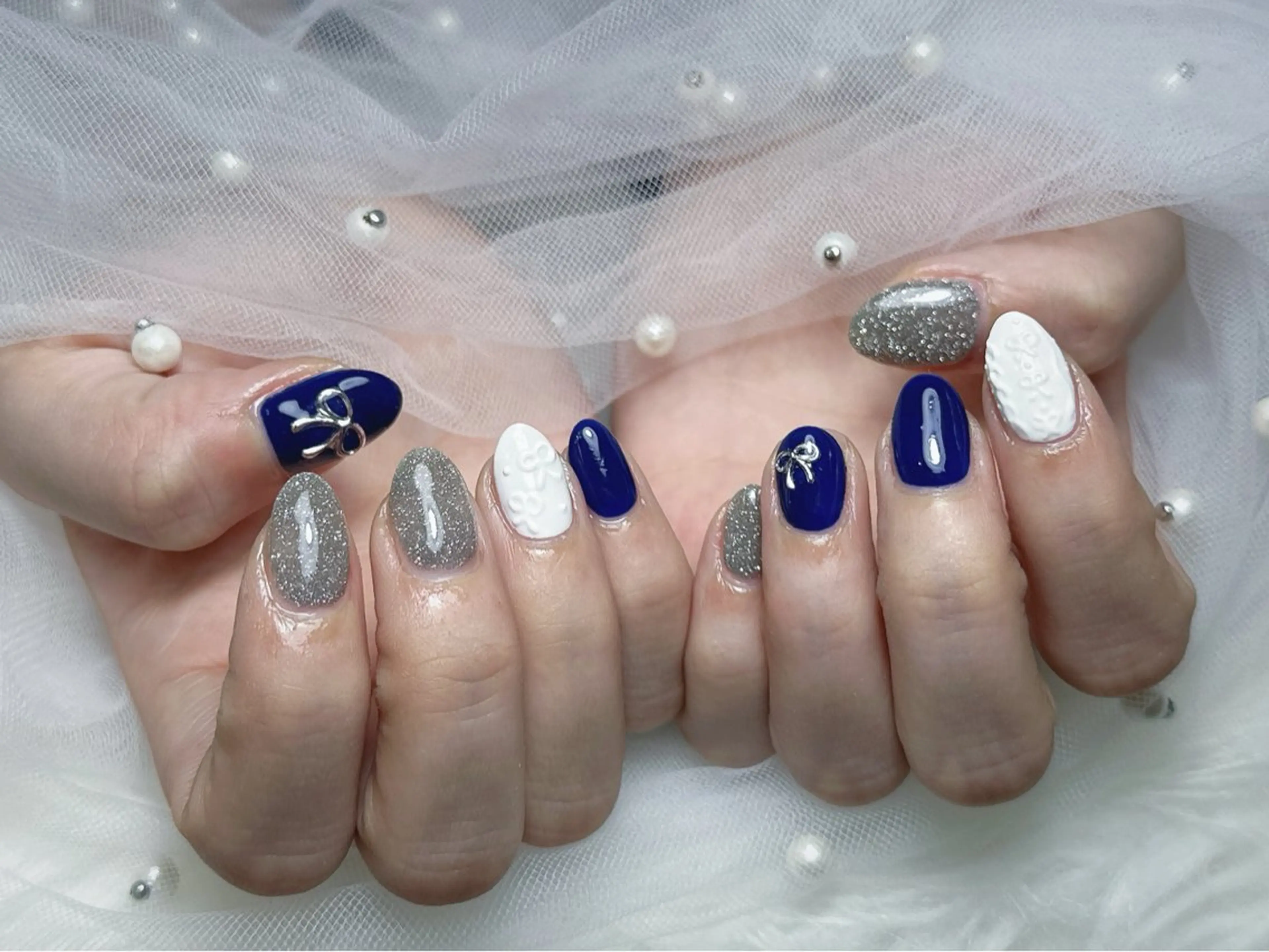 ネイル 【Eclat ｴｸﾗ】nail＆beauty所属・Eclat〔ｴｸﾗ〕 MOEKA𝜗𝜚*のネイルデザイン