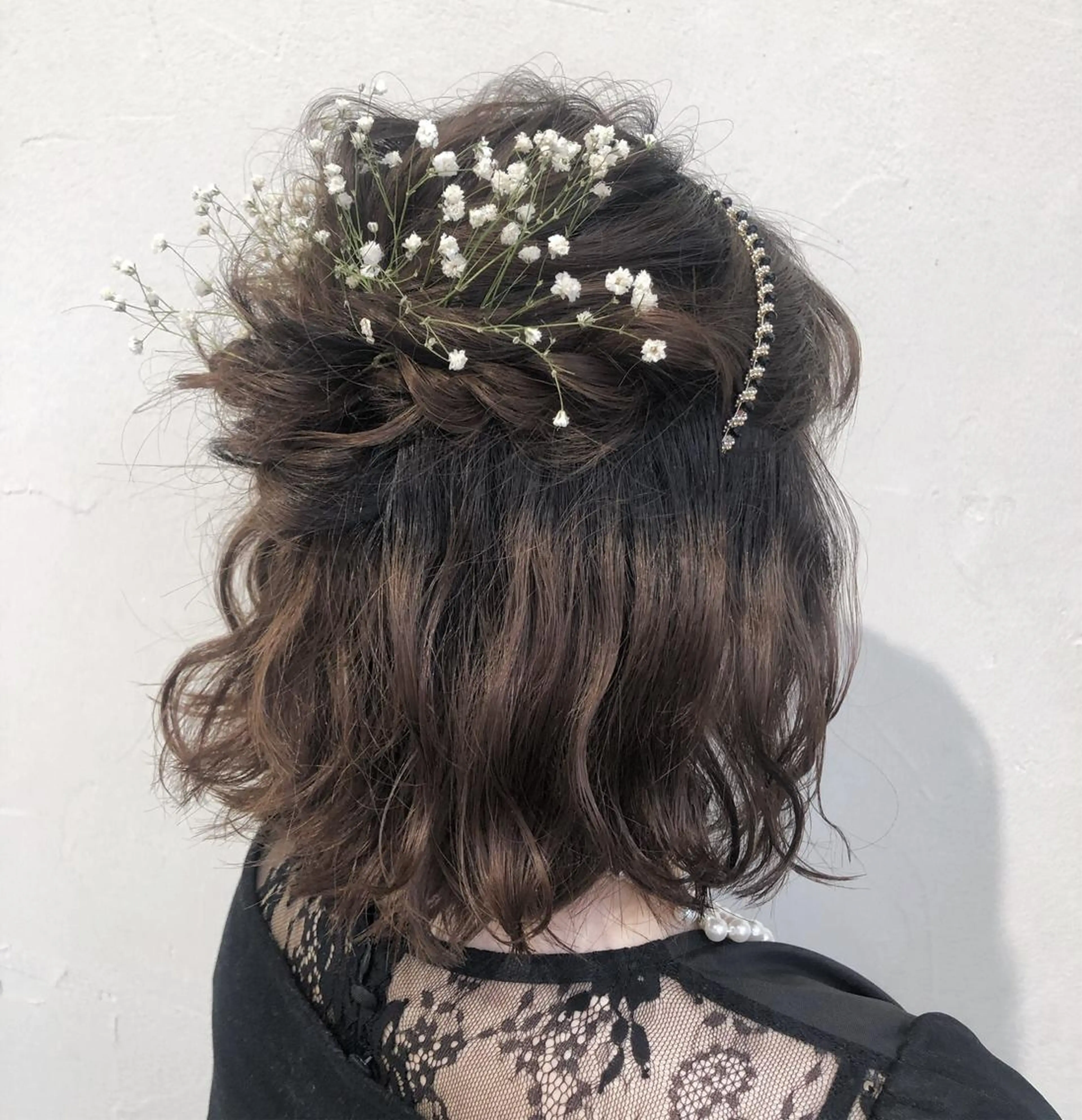 ヘアアレンジ レイヤーカット/ 透明感カラーmikuのヘアスタイル