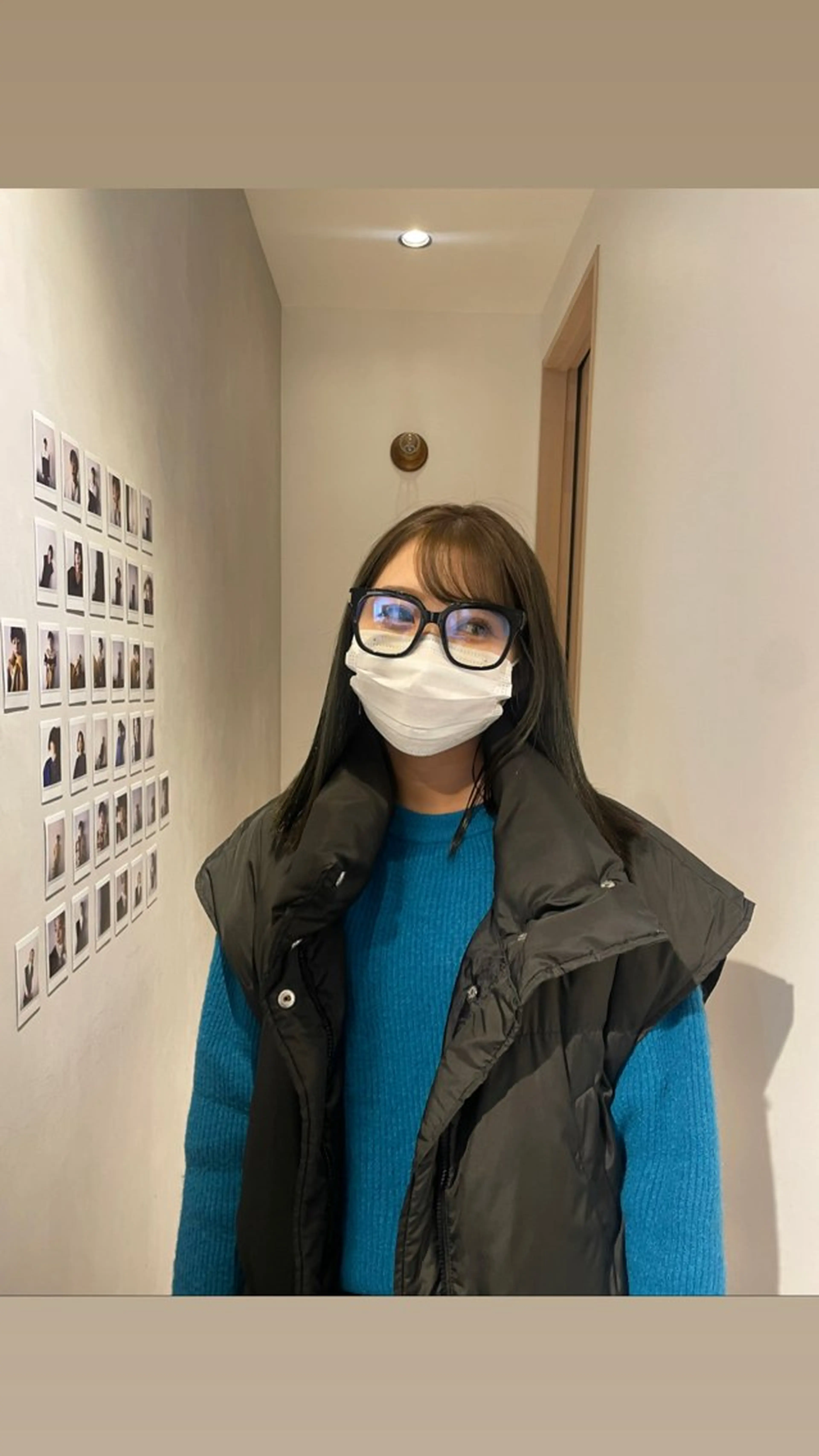 カラー ヘアカラー いまかわ ゆなのヘアスタイル