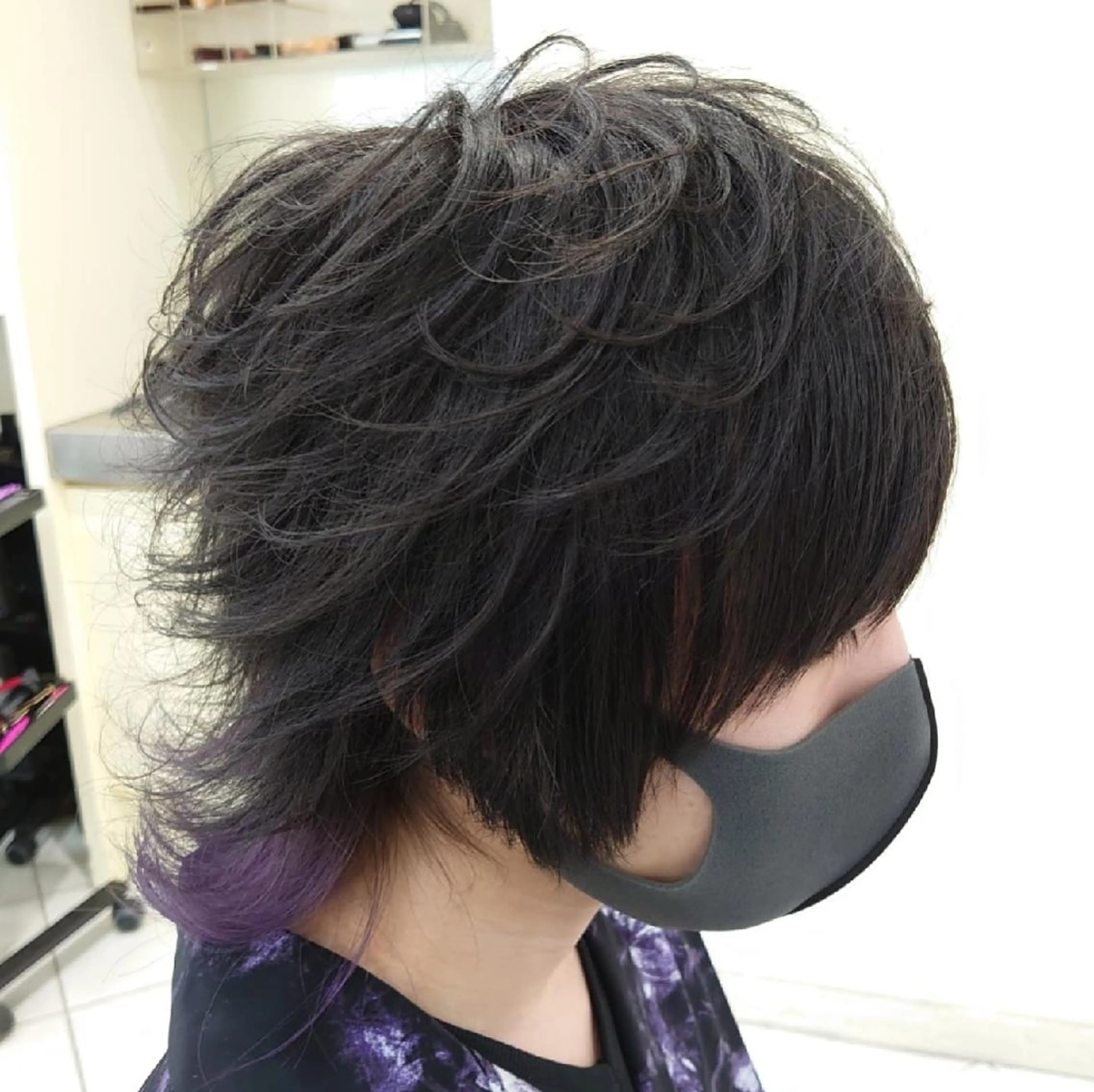 🐺新規限定🐺『デザインウルフカット+インナーブリーチカラー+スパシャンプー+トリートメント』の写真