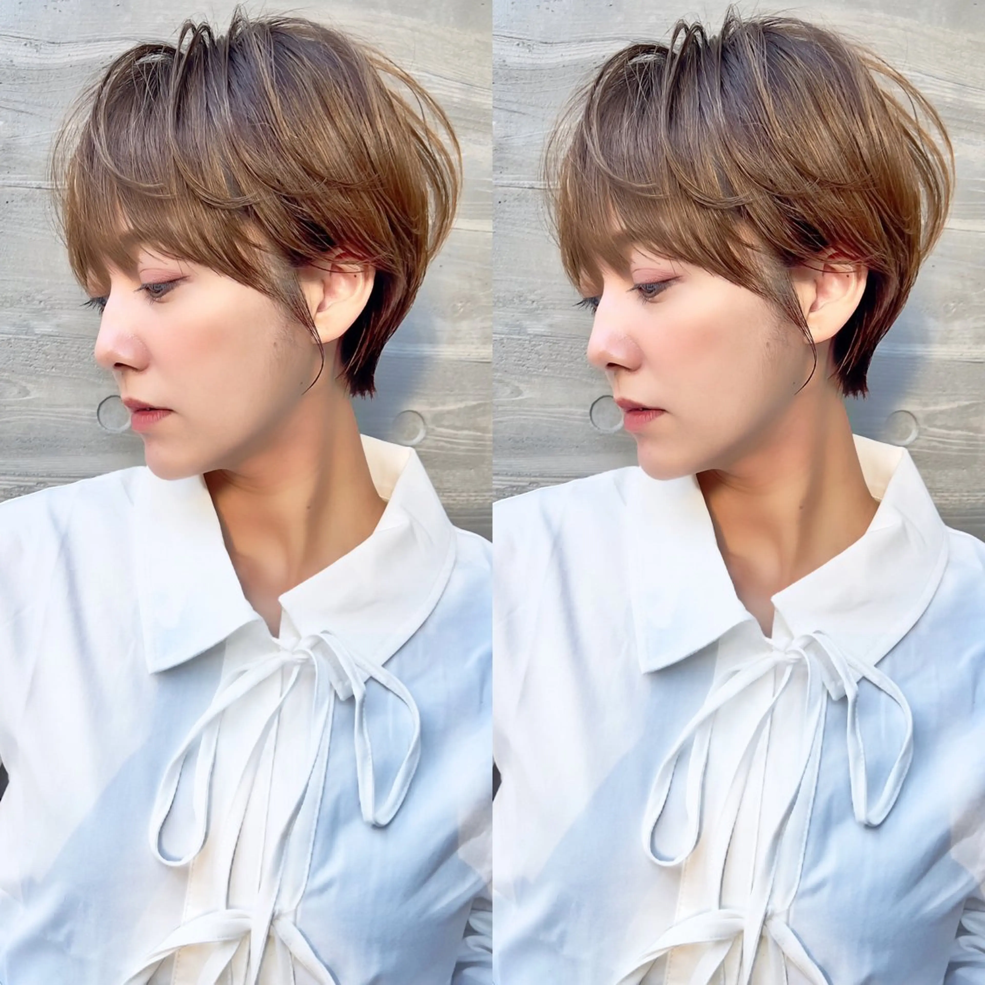 ショート パーマ ショートボブ ボブ ショートヘア Lond profil 浦和所属・【似合わせ・レイヤー ・パーマ】海気のヘアスタイル