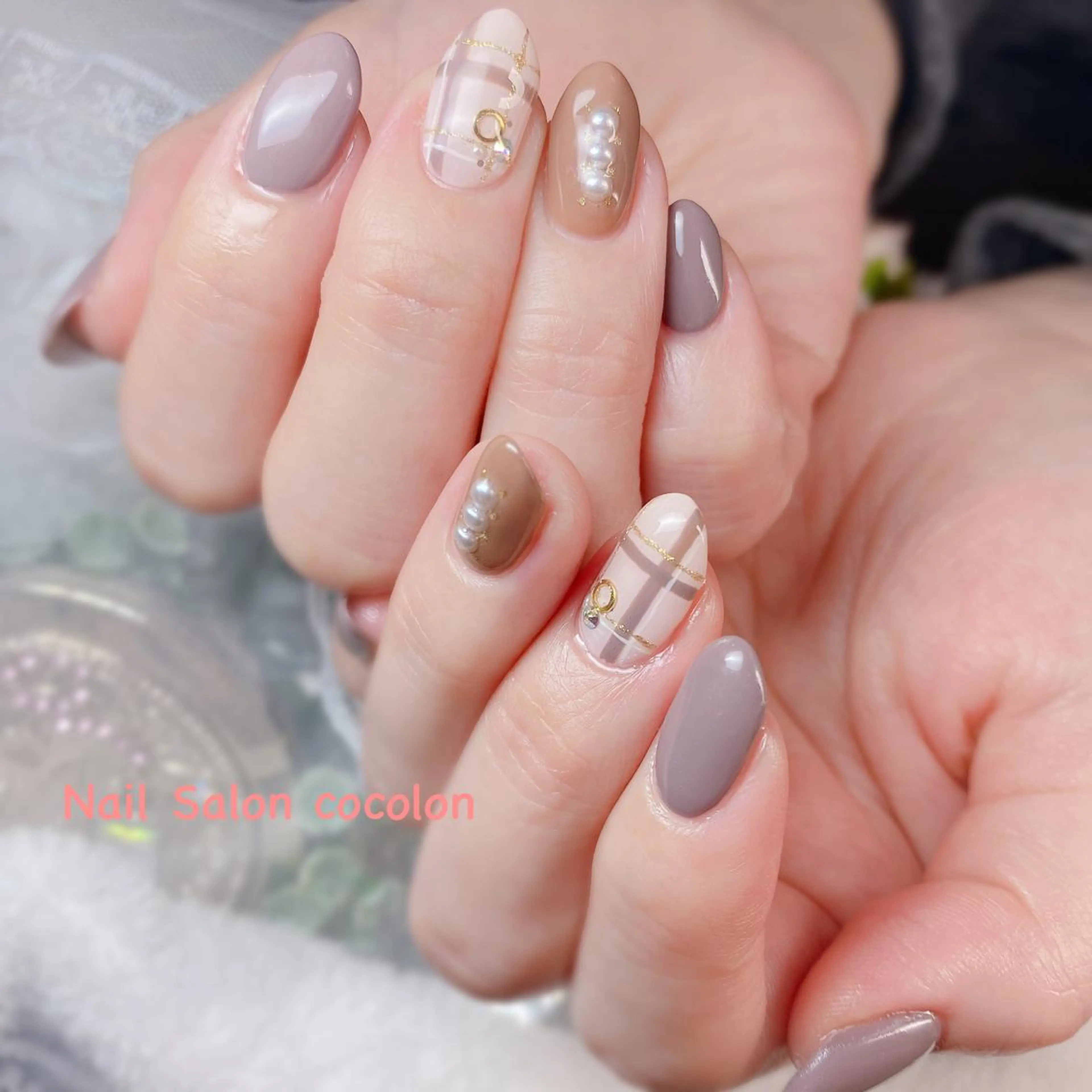 ネイル アートネイル ハンドネイル 柴崎 美幸のネイルデザイン