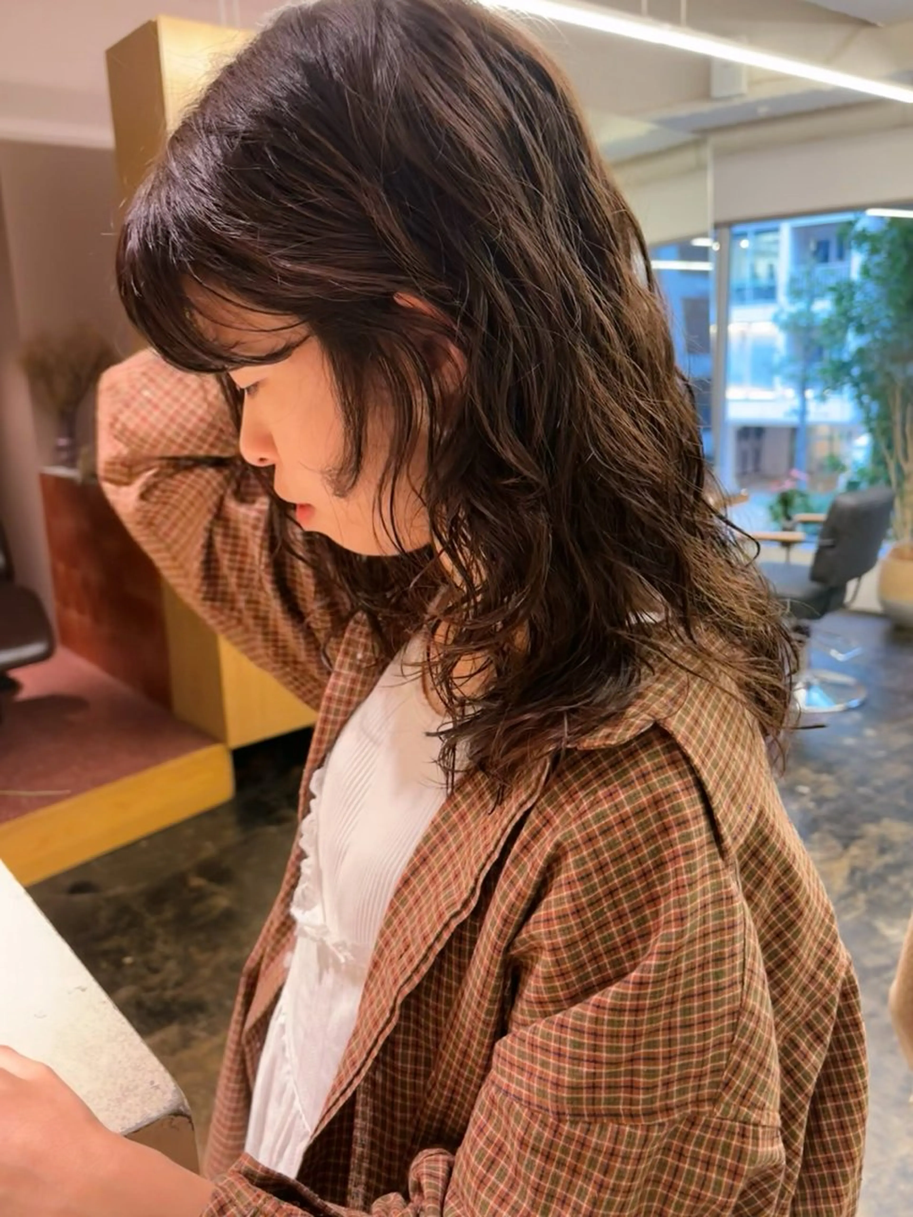 パーマ パーマ 西山 紗耶香🪽 透明感カラー/ボブのヘアスタイル