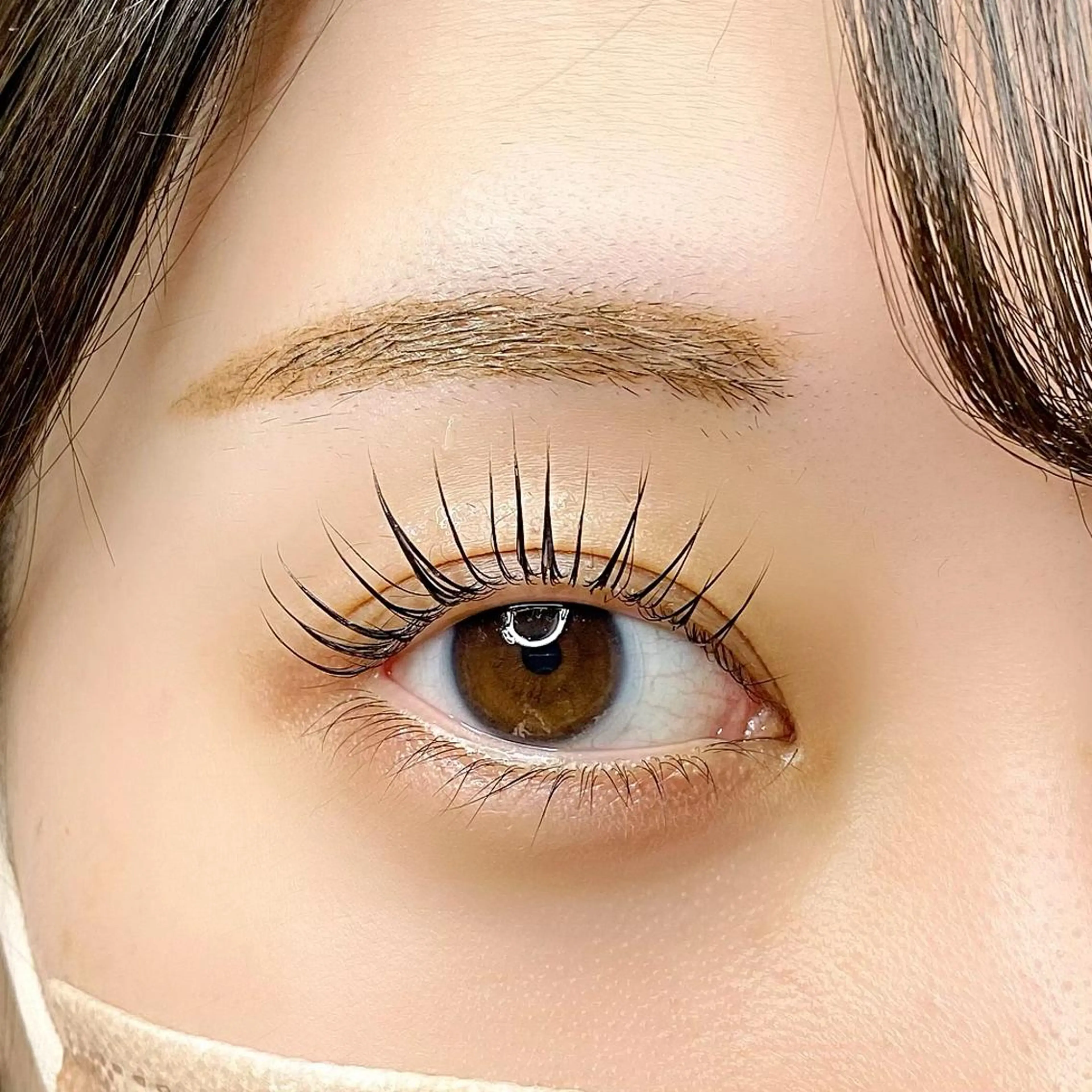 マツエク・マツパ フラットラッシュ パリジェンヌラッシュリフト ボリュームラッシュ マツパ パリジェンヌ上下 恵比寿ayakaのマツエク・マツパデザイン