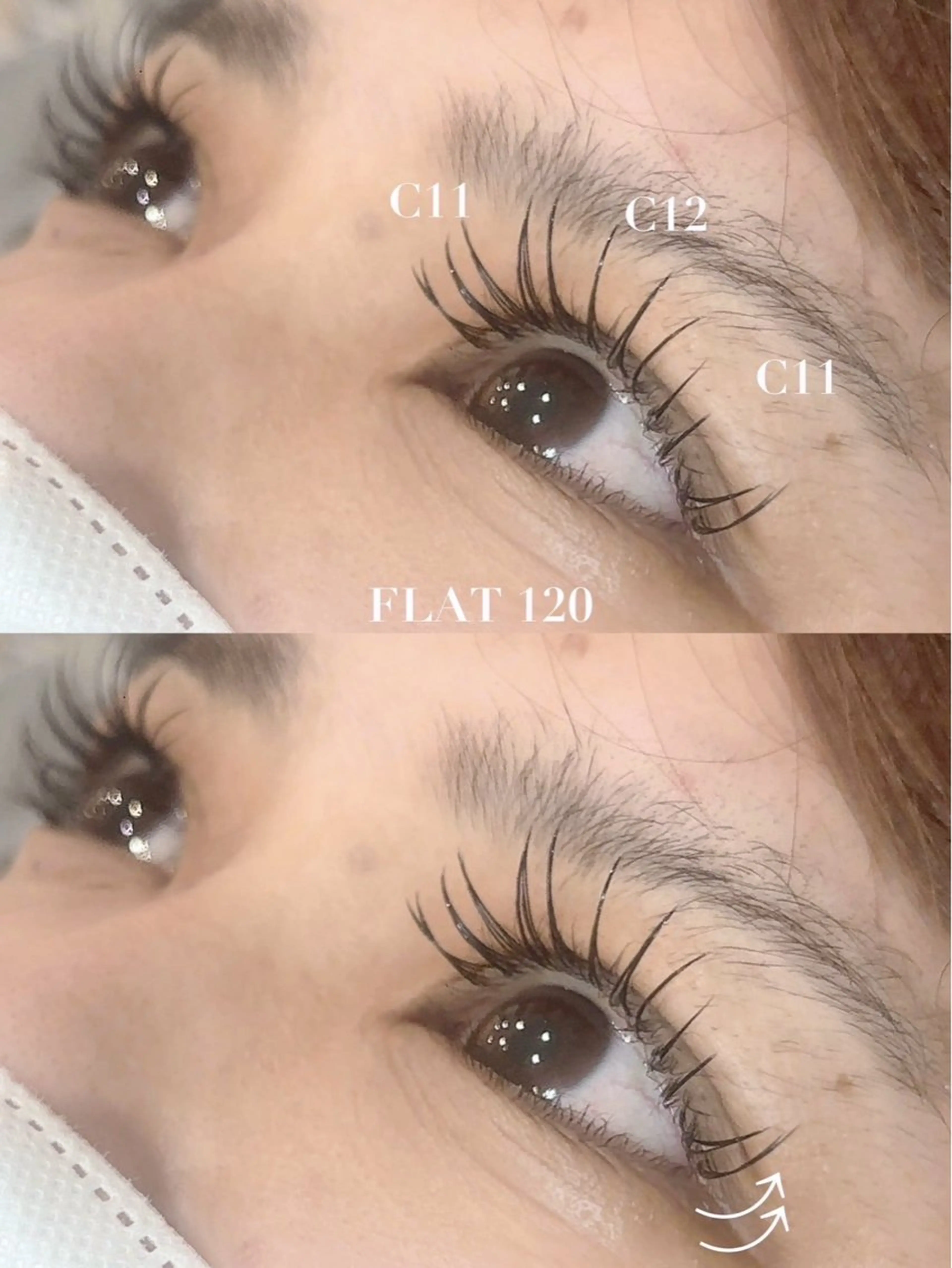 マツエク・マツパ ⭐️menoa 加古川店⭐️のマツエク・マツパデザイン