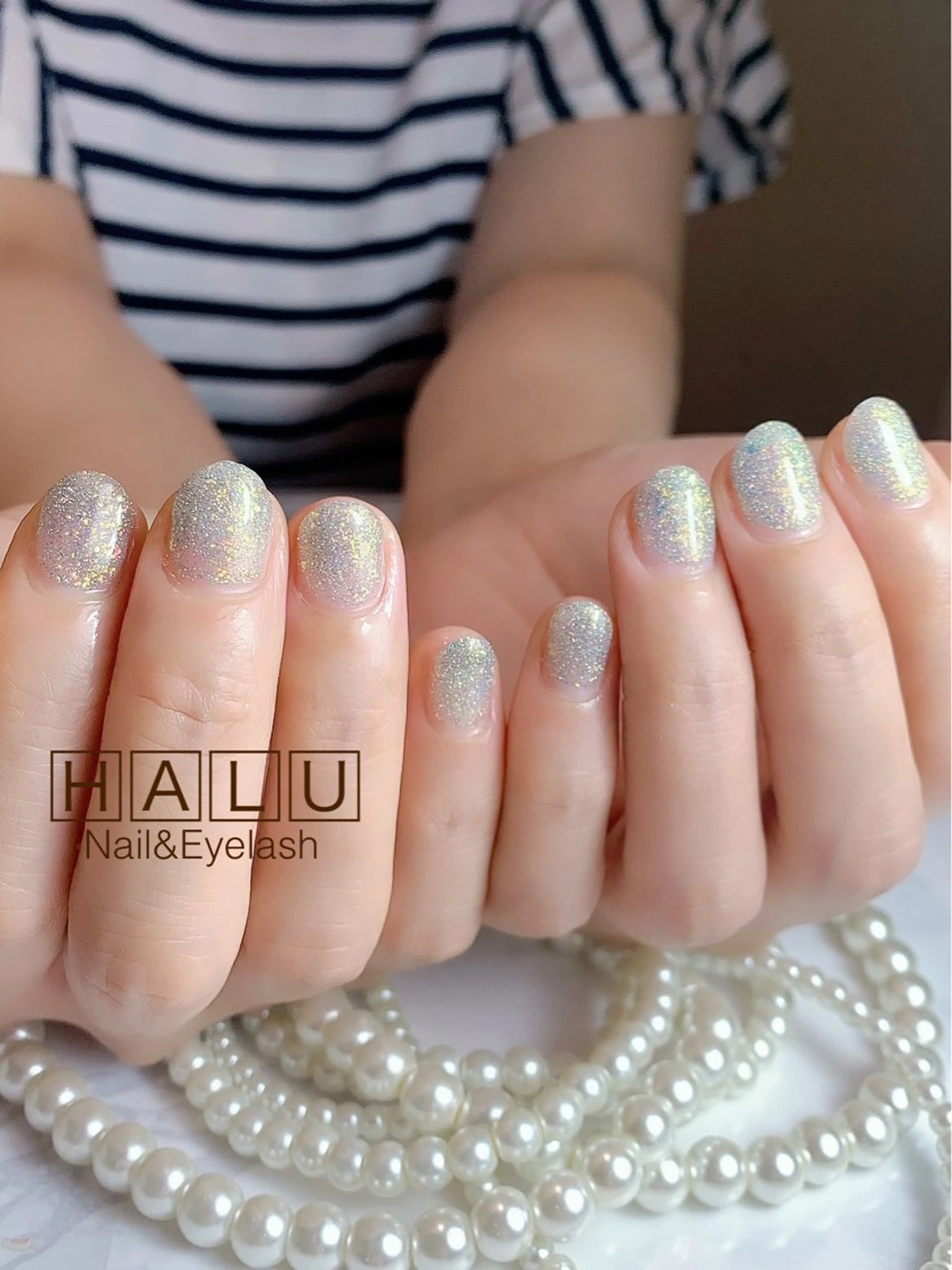 ネイル キラキラネイル HALU ハルのネイルデザイン