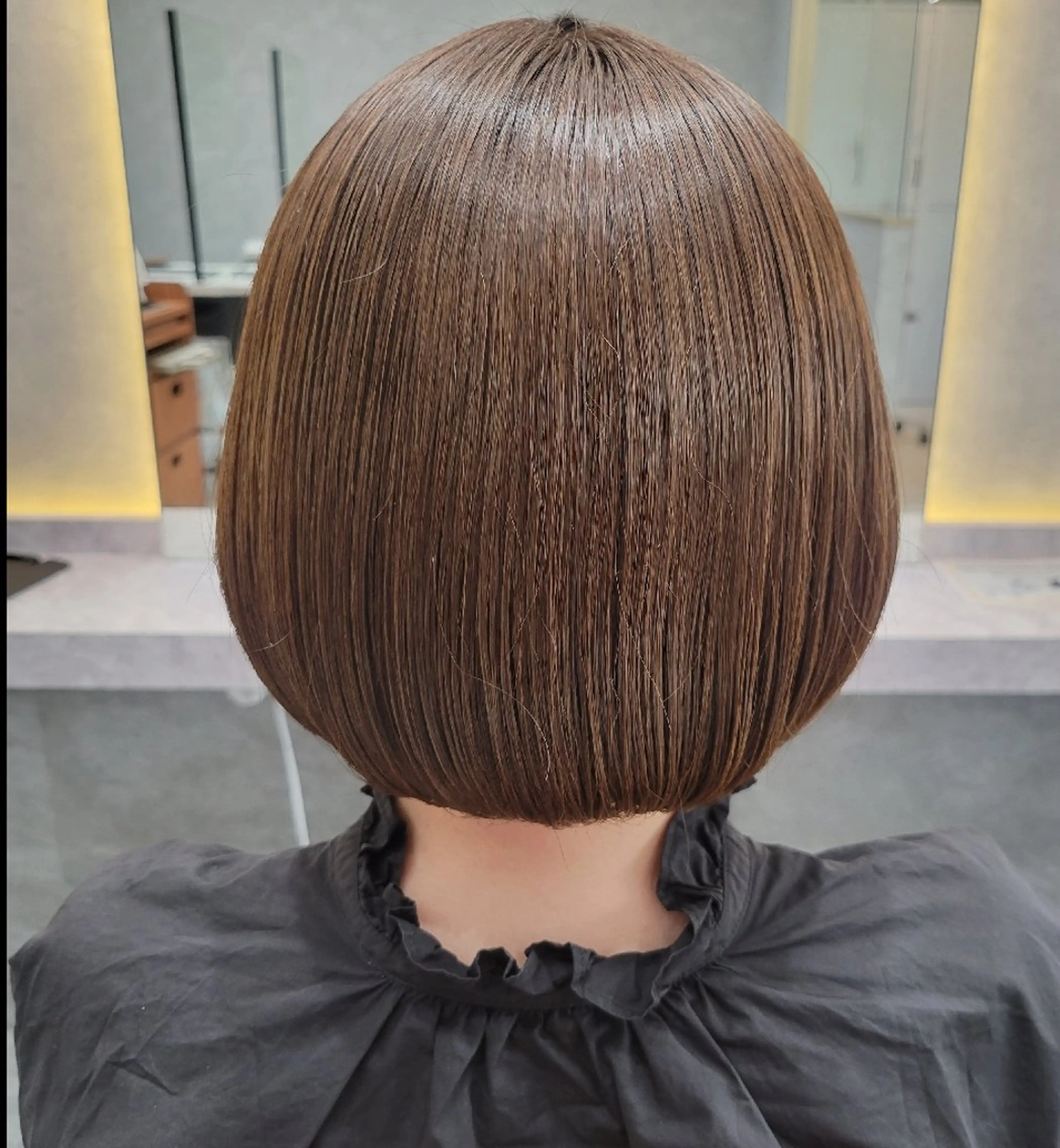 ショート ボブ 川﨑 貴博のヘアスタイル