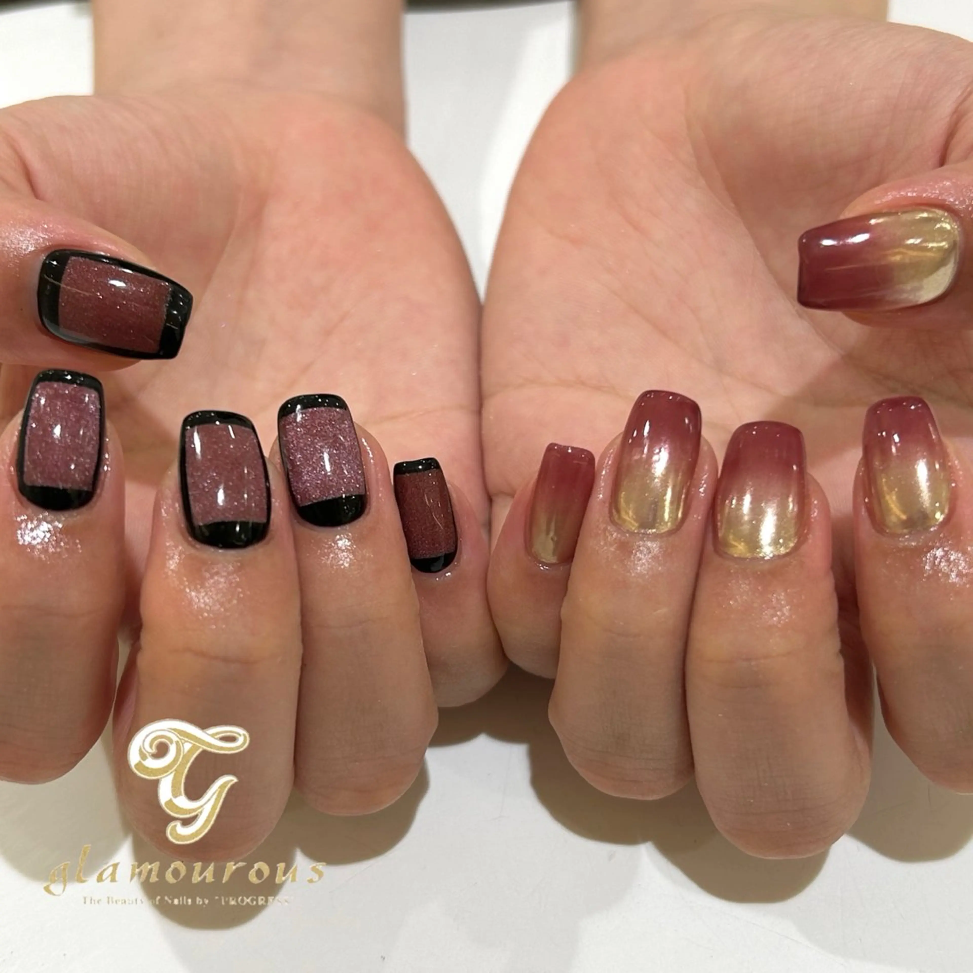 ネイル ハンドネイル 野島 千夏のネイルデザイン