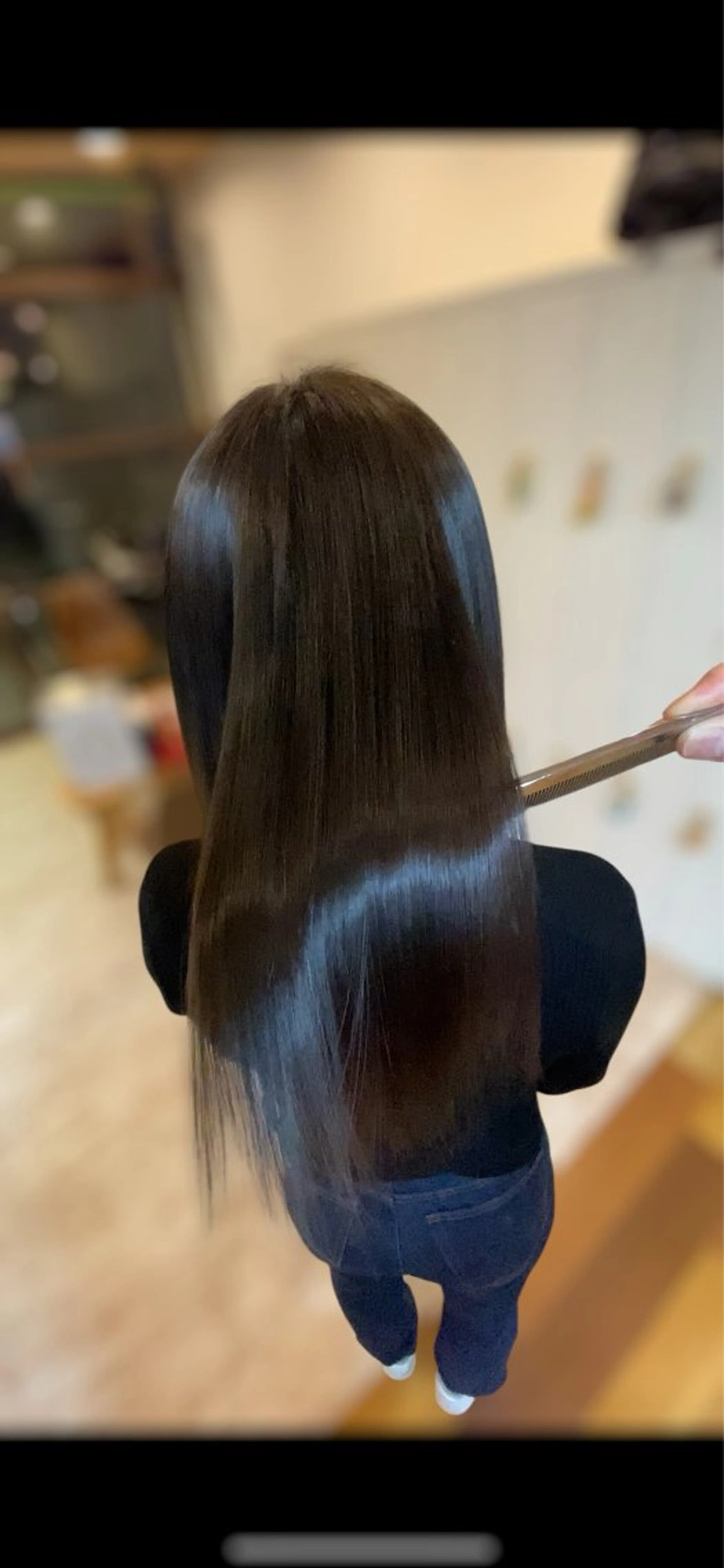 セミロング 髪質改善 トリートメント YELLOW CORN 金沢文庫所属・【金沢文庫4分】髪質 改善/縮毛矯正アラタのヘアスタイル