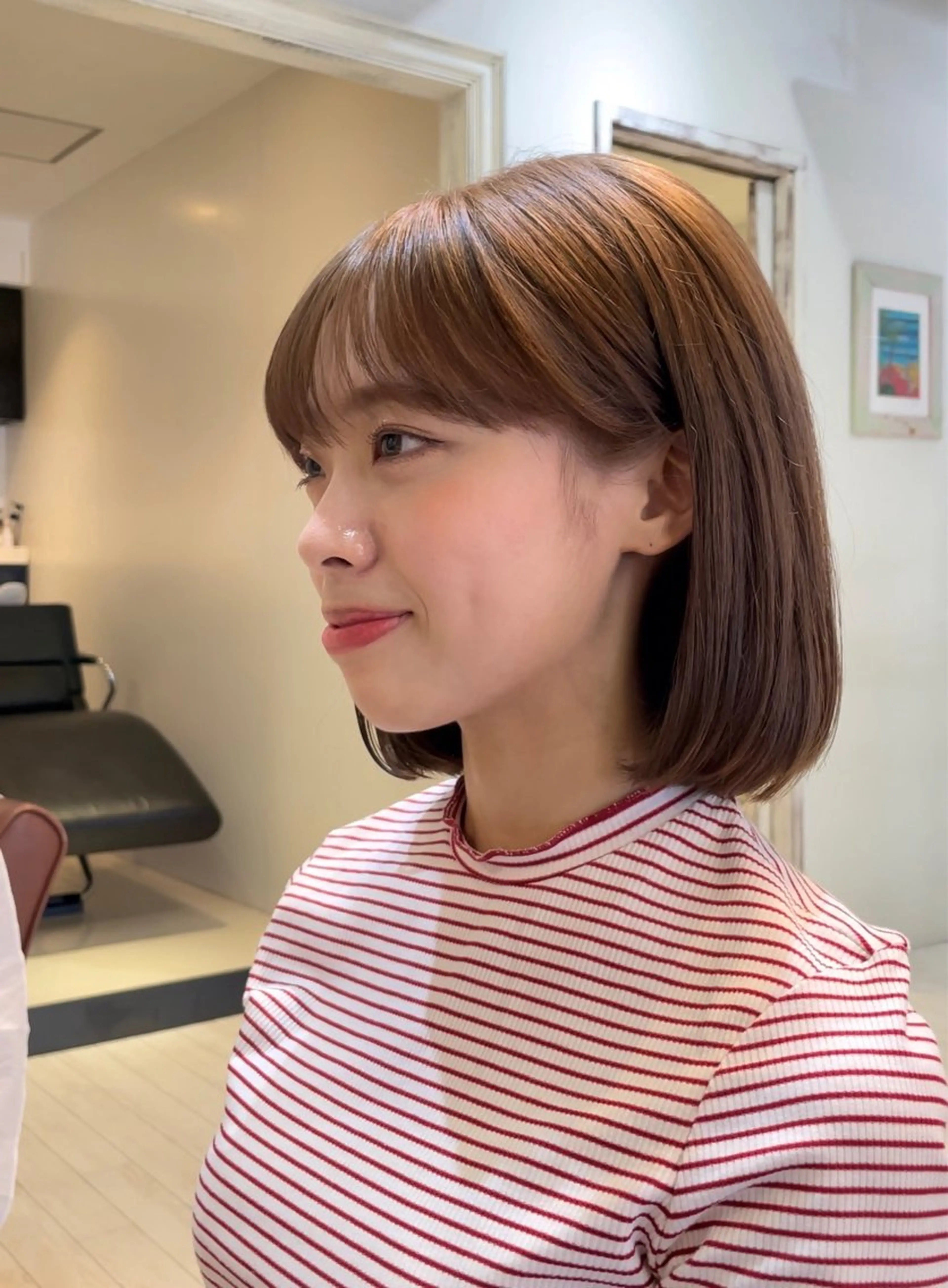 ショート カラー F Beauty表参道所属・髪質改善/縮毛矯正/ 酸性ストレート/ガブのヘアスタイル