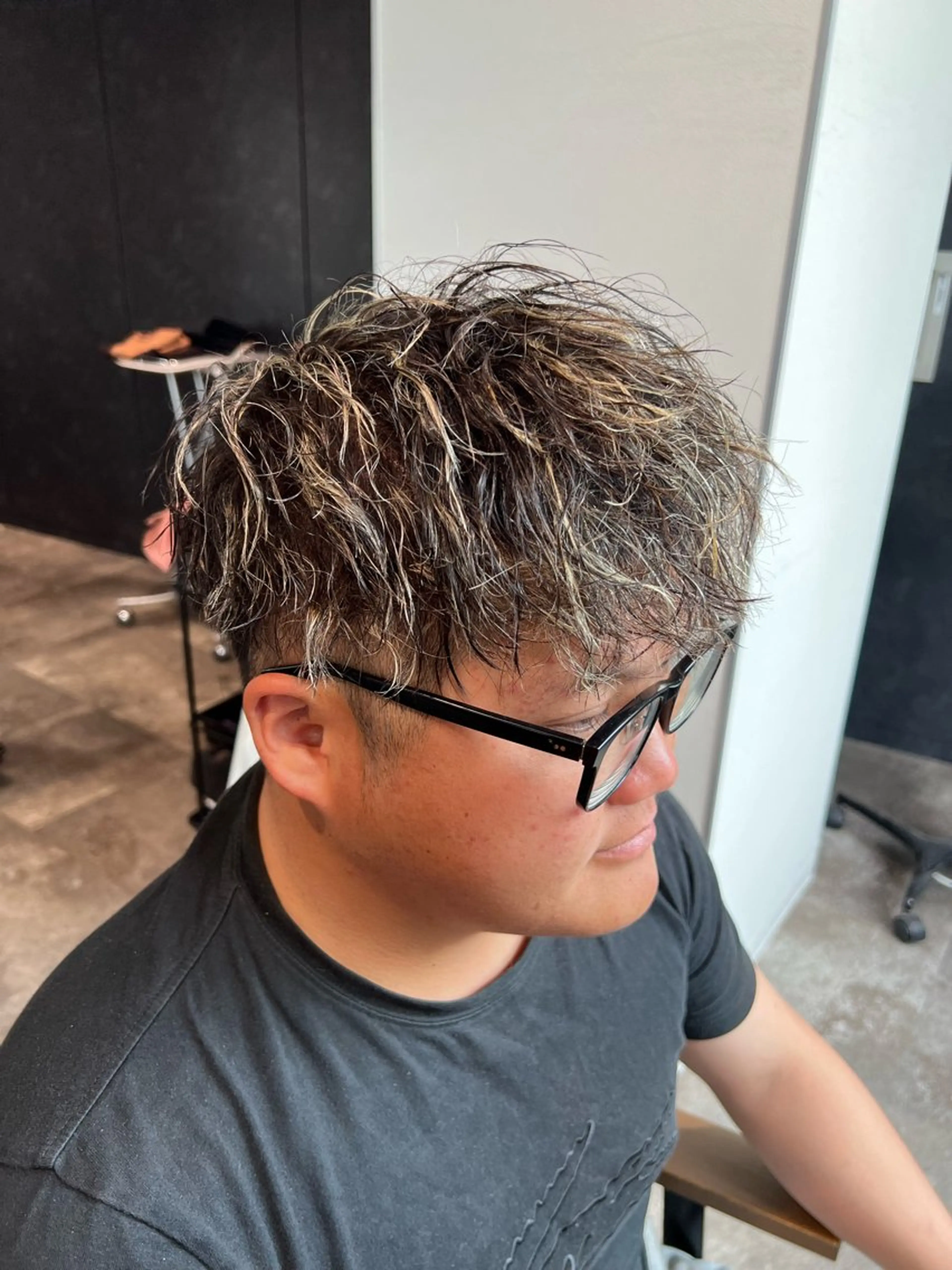 パーマ メンズ カット パーマ メンズパーマ/ メンズ特化/寺阪拓真のヘアスタイル