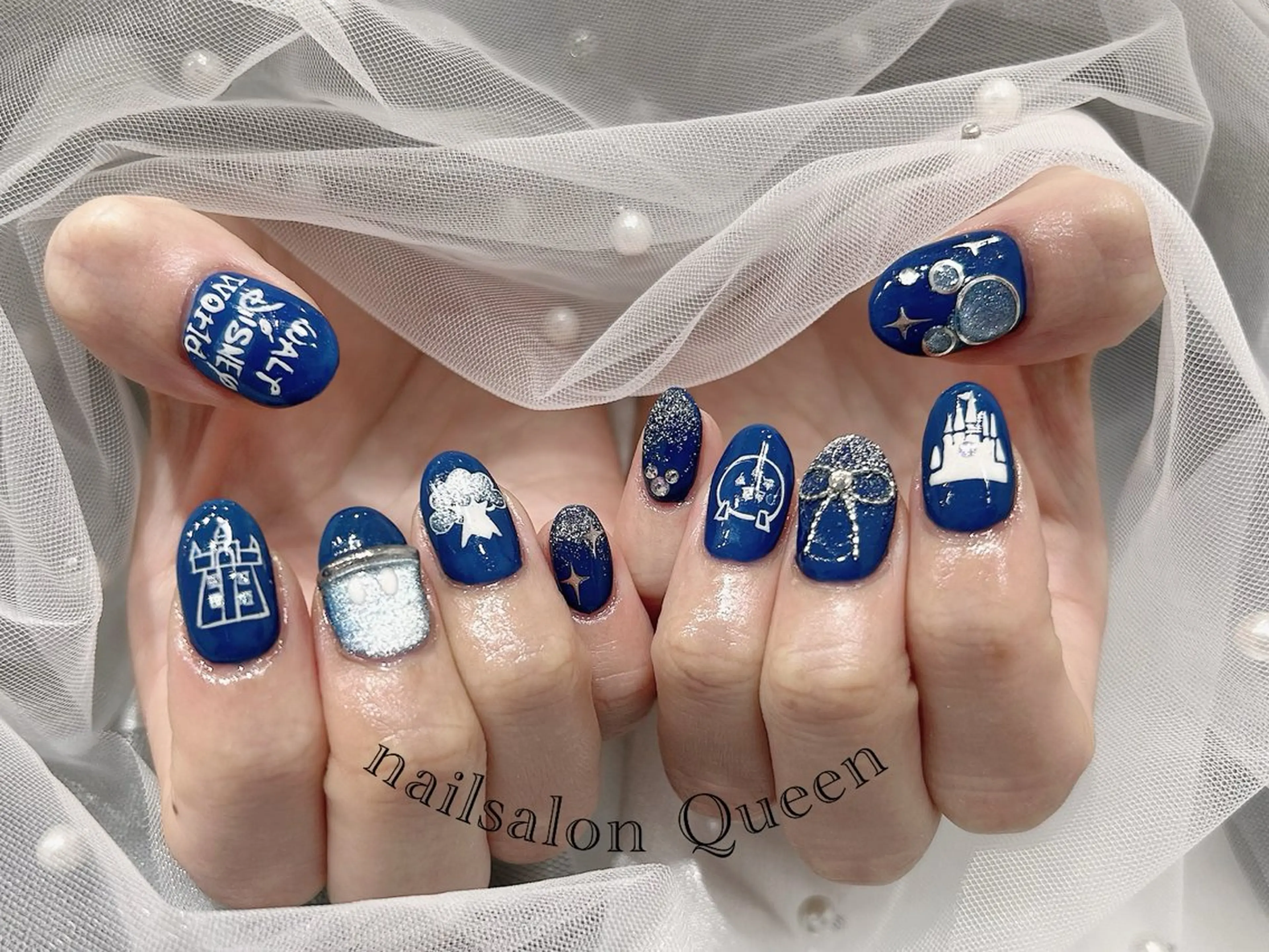 ネイル ハンドネイル ネイルサロンクイーン 東京/新宿/大久保のネイルデザイン