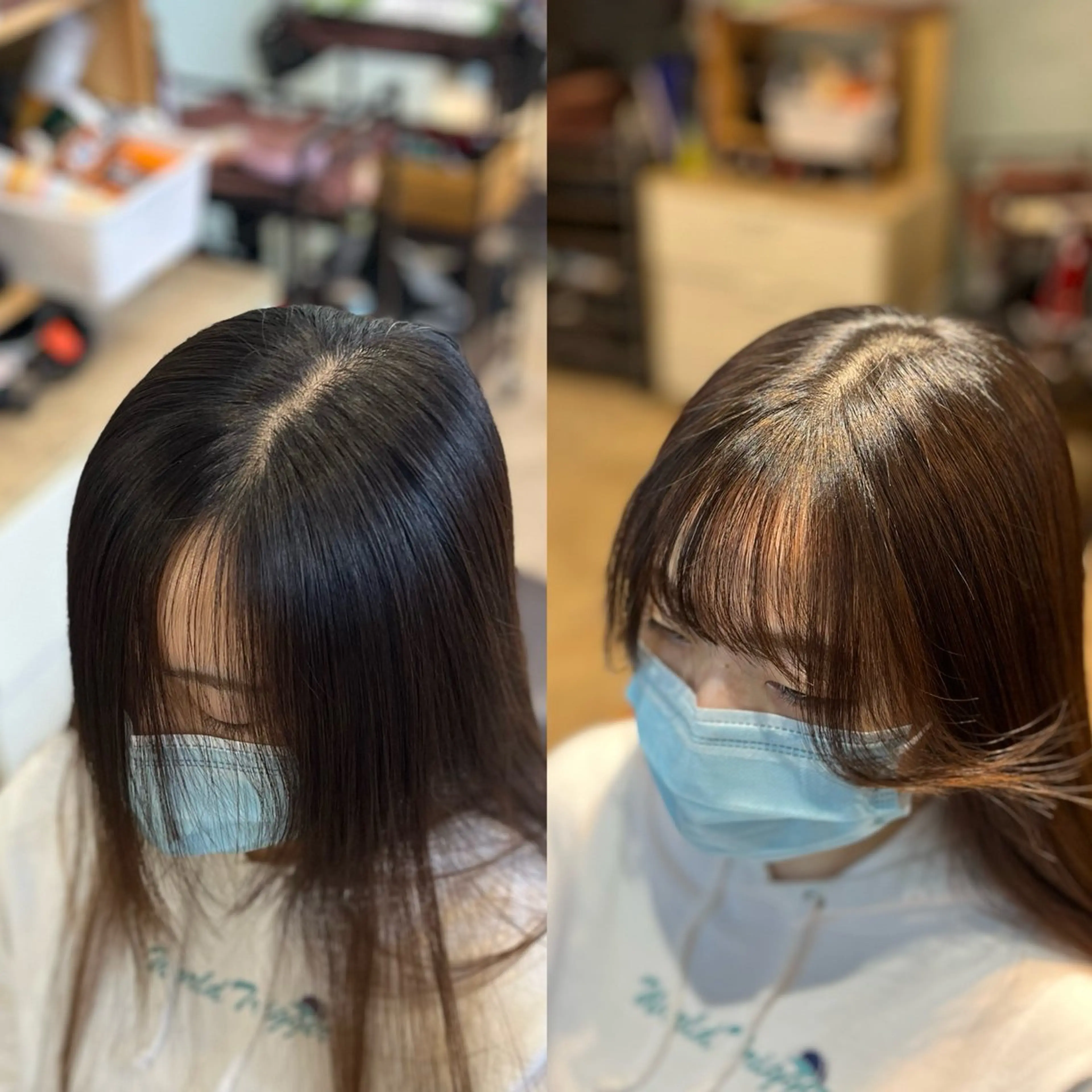 パーマ ✨️極艶髪質改善✖️ クロスパーマ✨のヘアスタイル