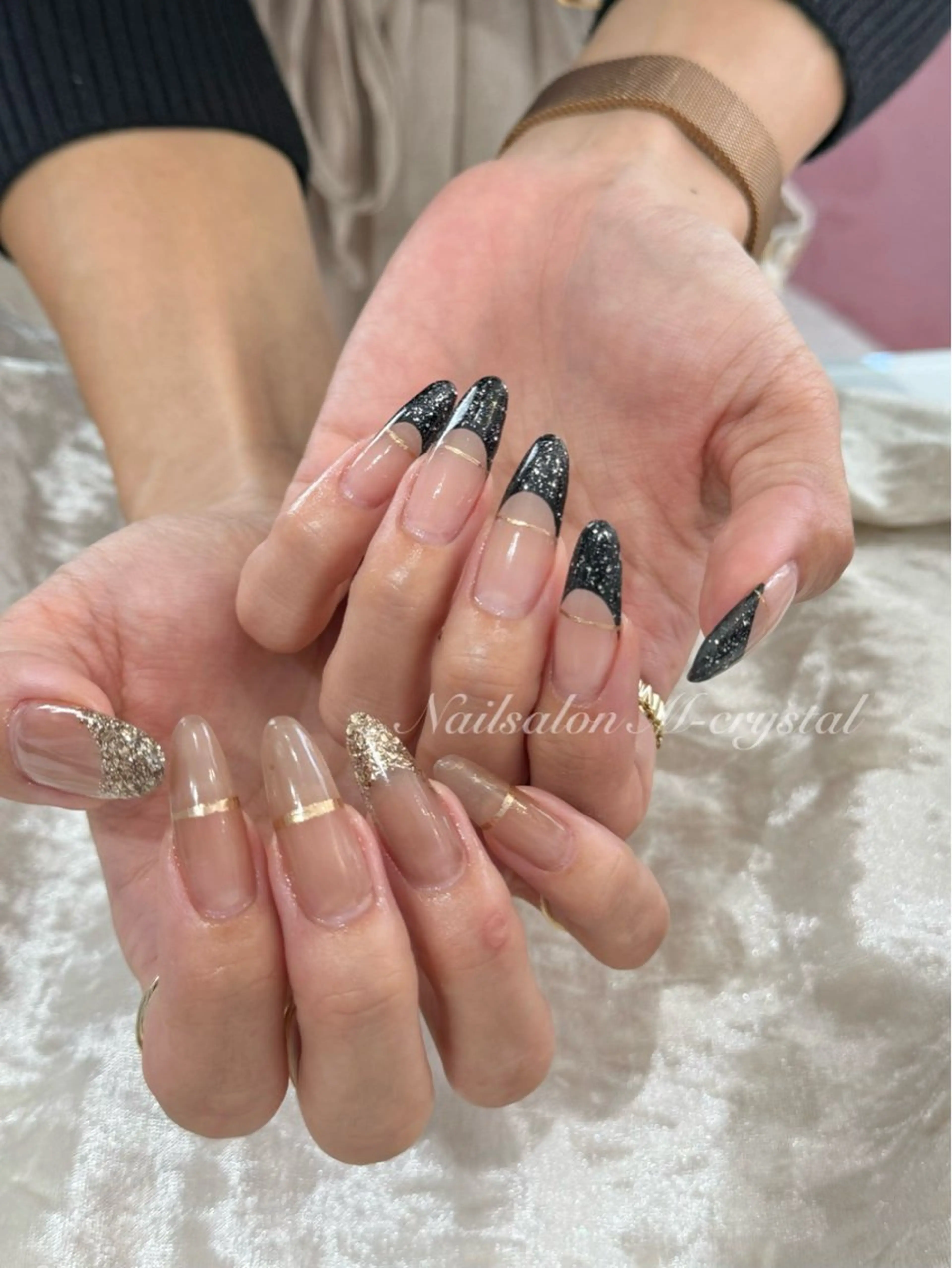 ロング Nailsalon M-crystalのネイルデザイン