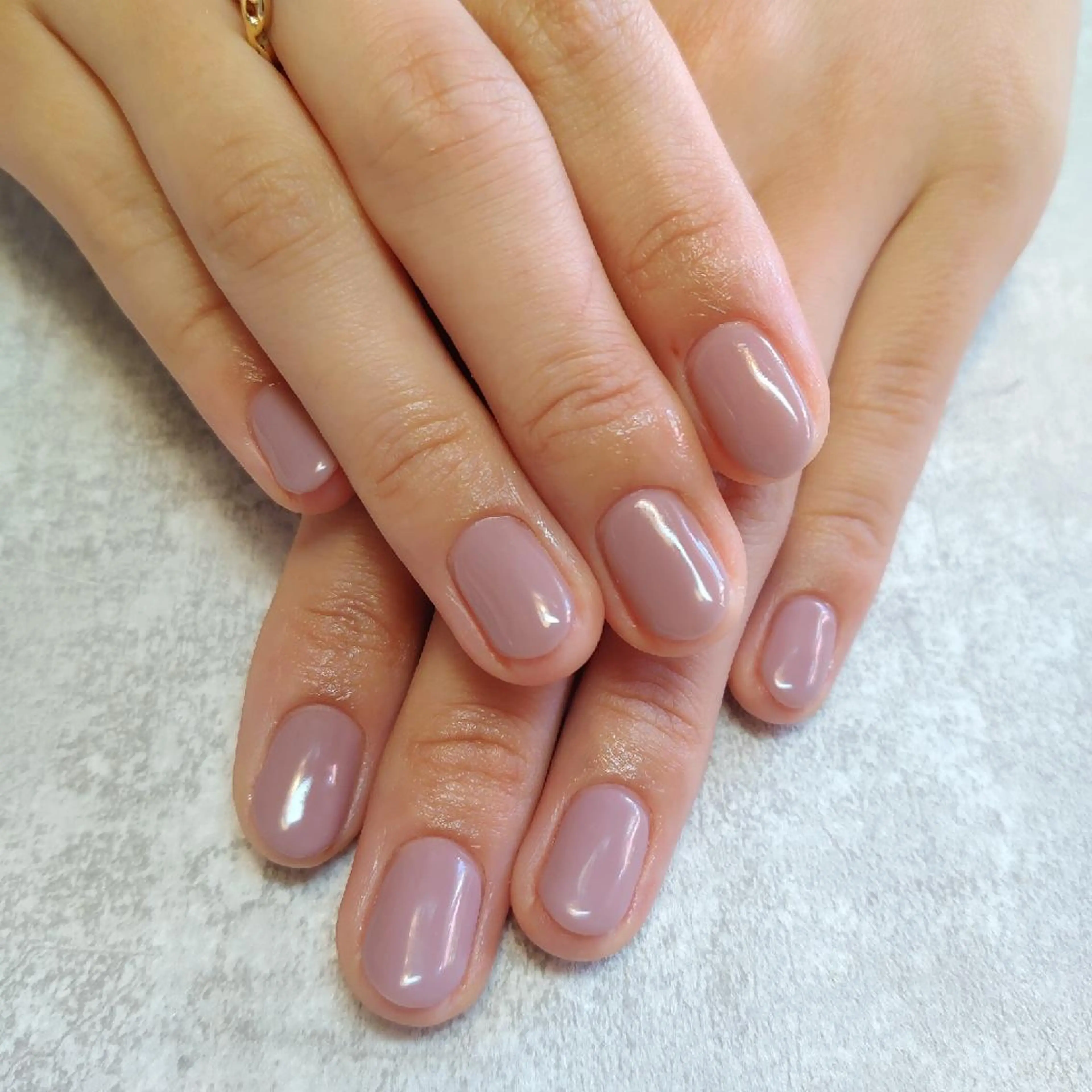 ネイル ワンカラーネイル ジェヌインネイル 河内のネイルデザイン