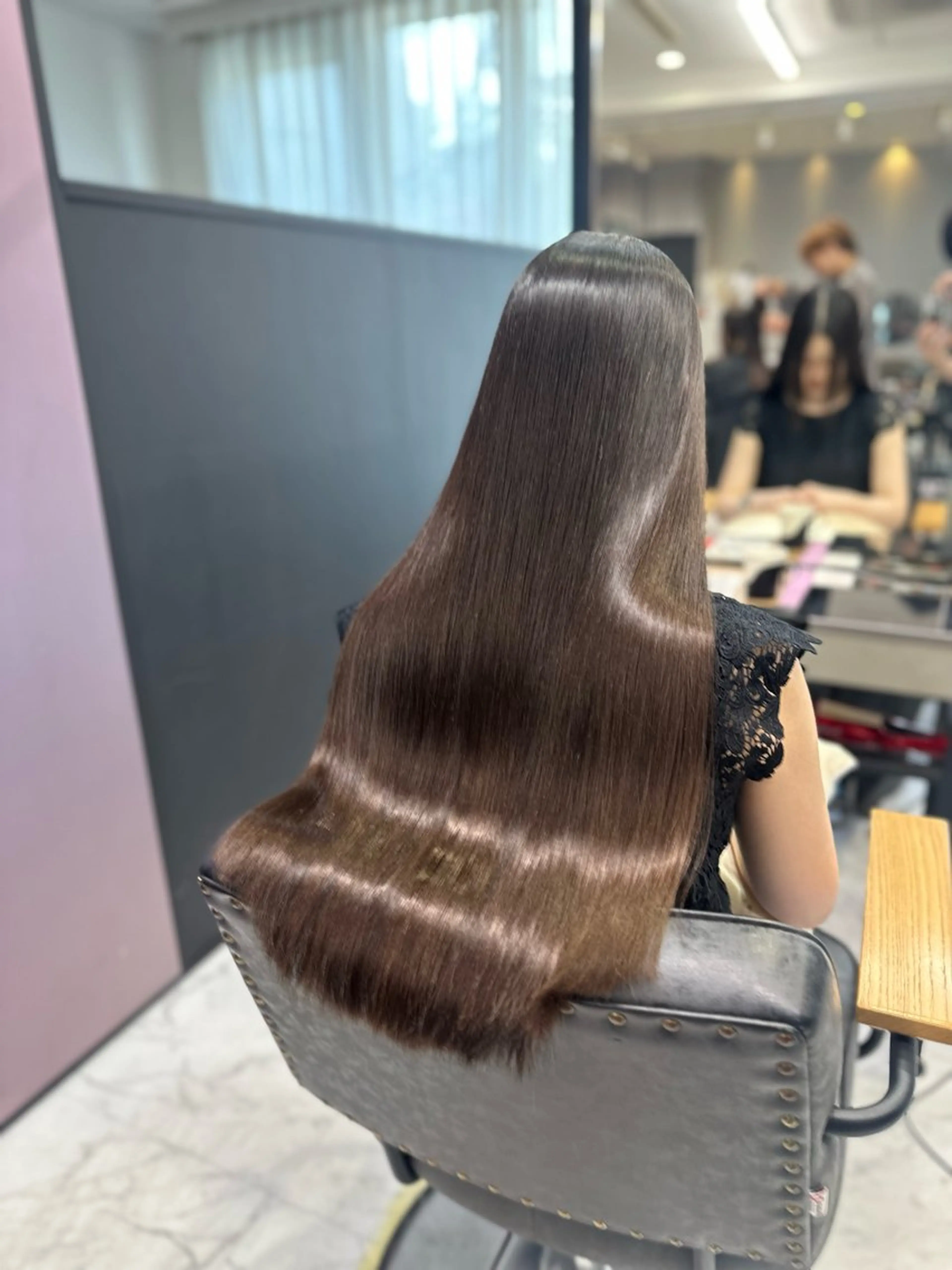 ロング 縮毛矯正 トリートメント RAF TOKYO 2nd所属・美髪矯正/髪質改善/ ヒロムのヘアスタイル