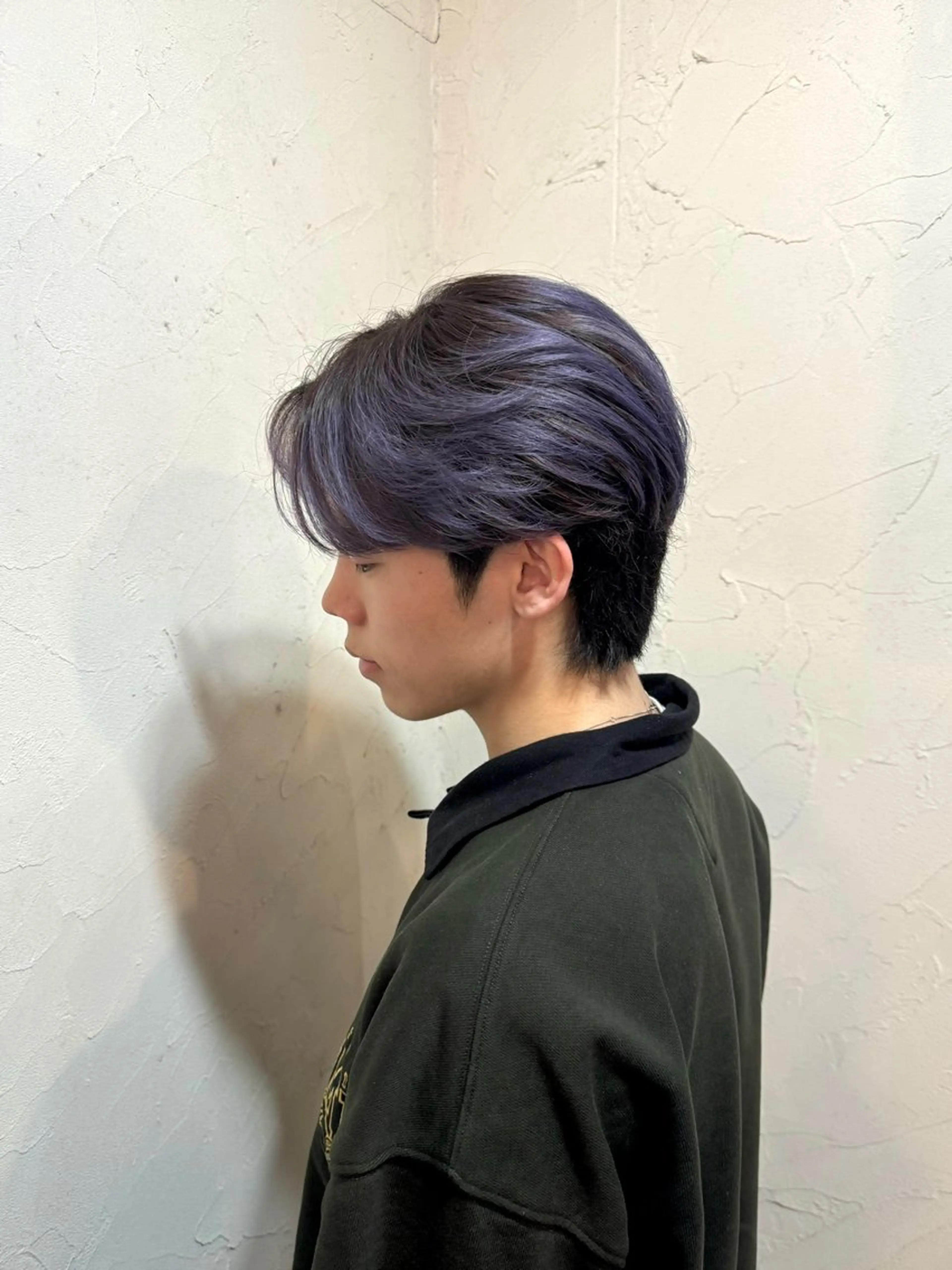 メンズ カット ヘアカラー 韓国ヘア🫧艶カラー 🫧髪質改善/オオヤのヘアスタイル