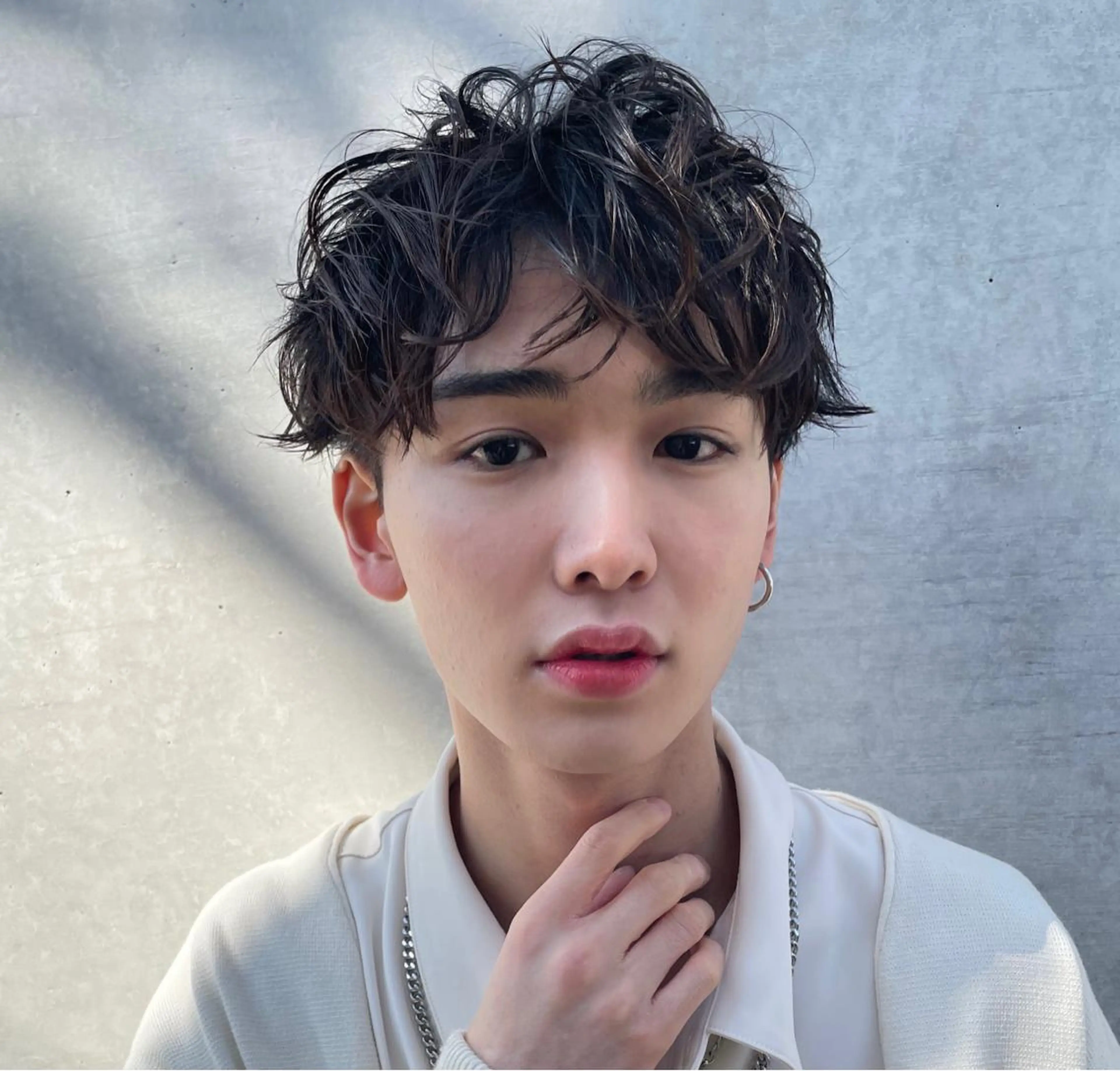 パーマ メンズ カット パーマ メンズ指名no'1 佐藤　亘のヘアスタイル