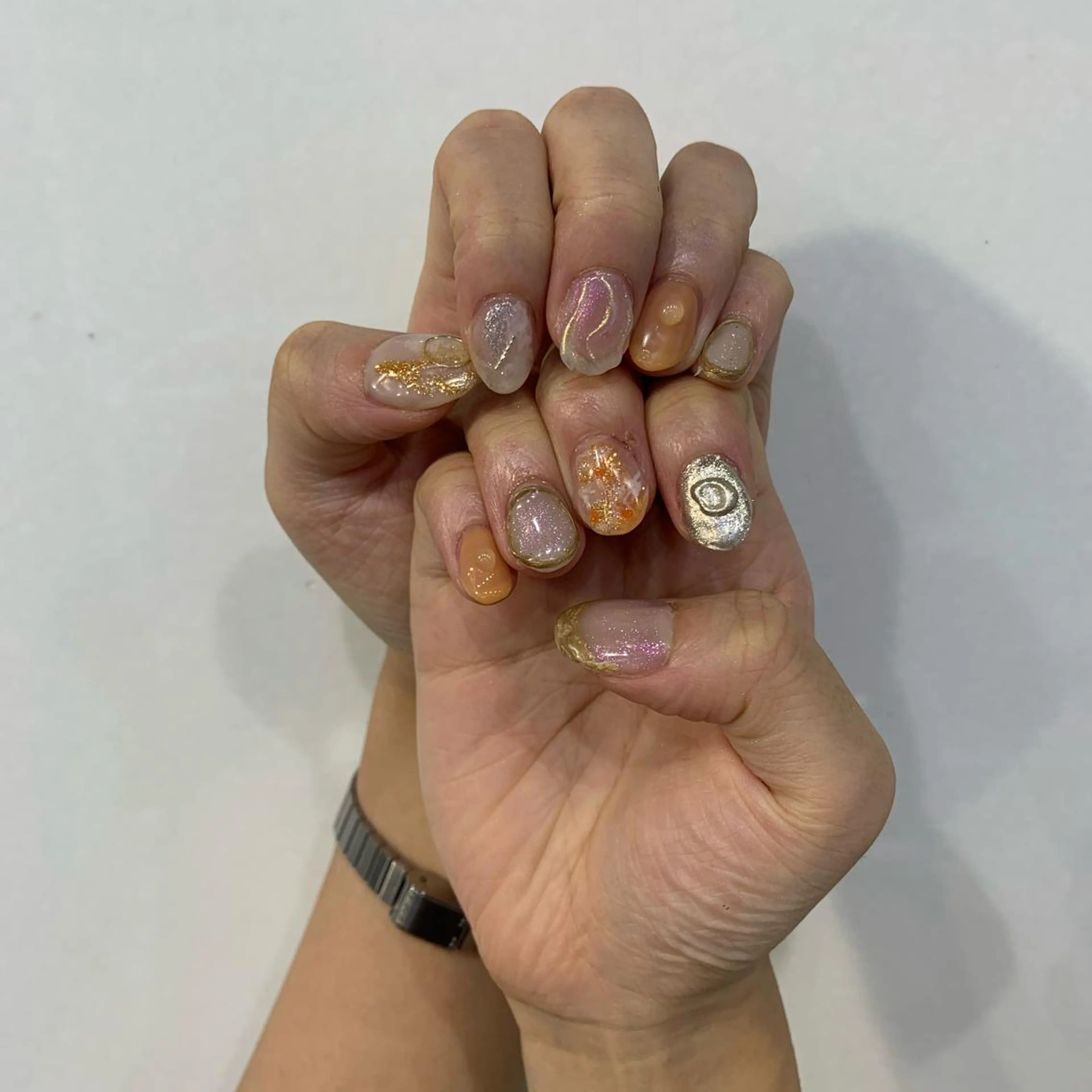 ネイル アートネイル 韓国ヘア🦋 MIYUのヘアスタイル