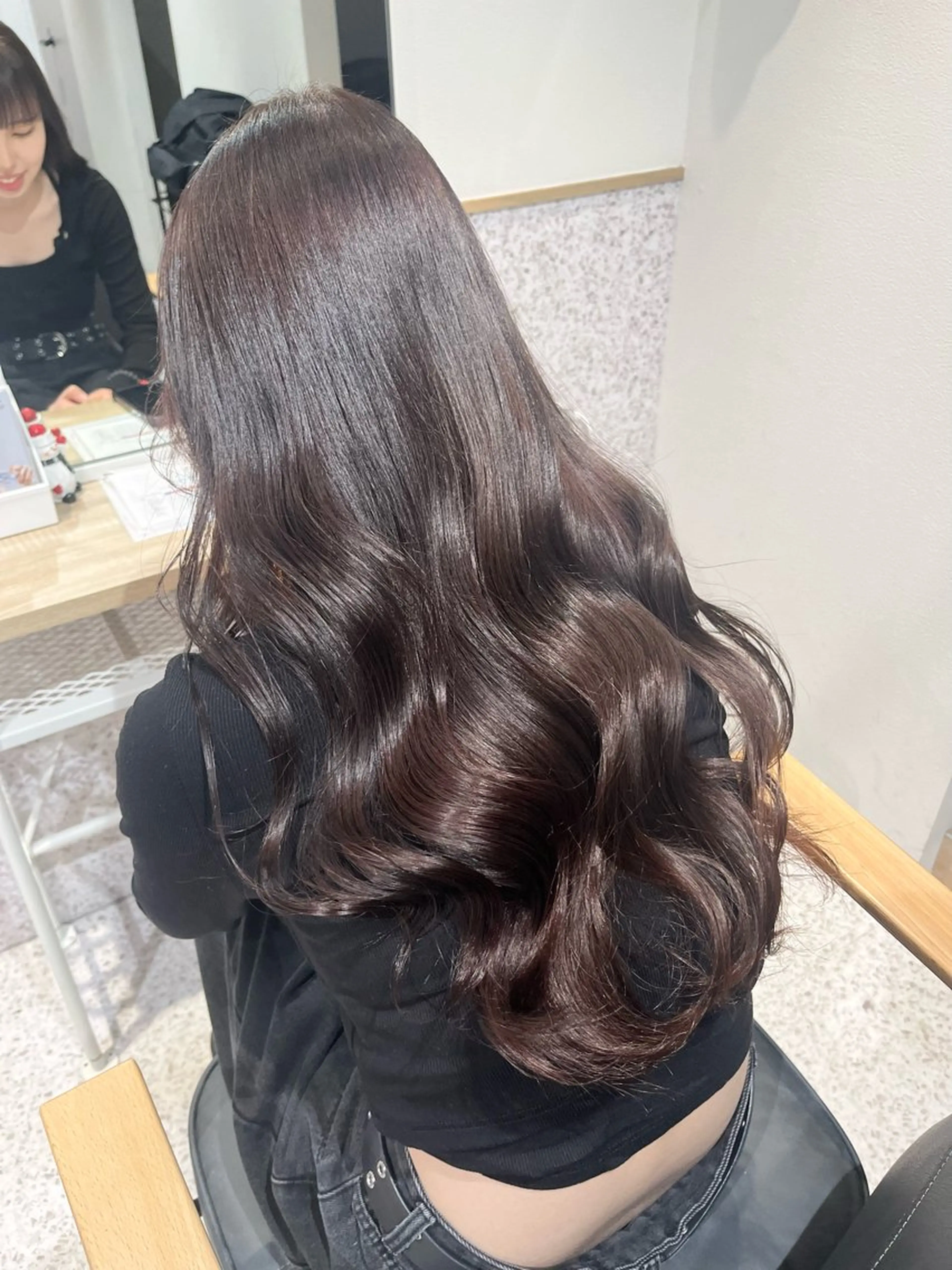 【2回目のリピーター様限定🌈🤍】ワンカラー＋限定Aujuaシャンプートリートメント付き🫧の写真