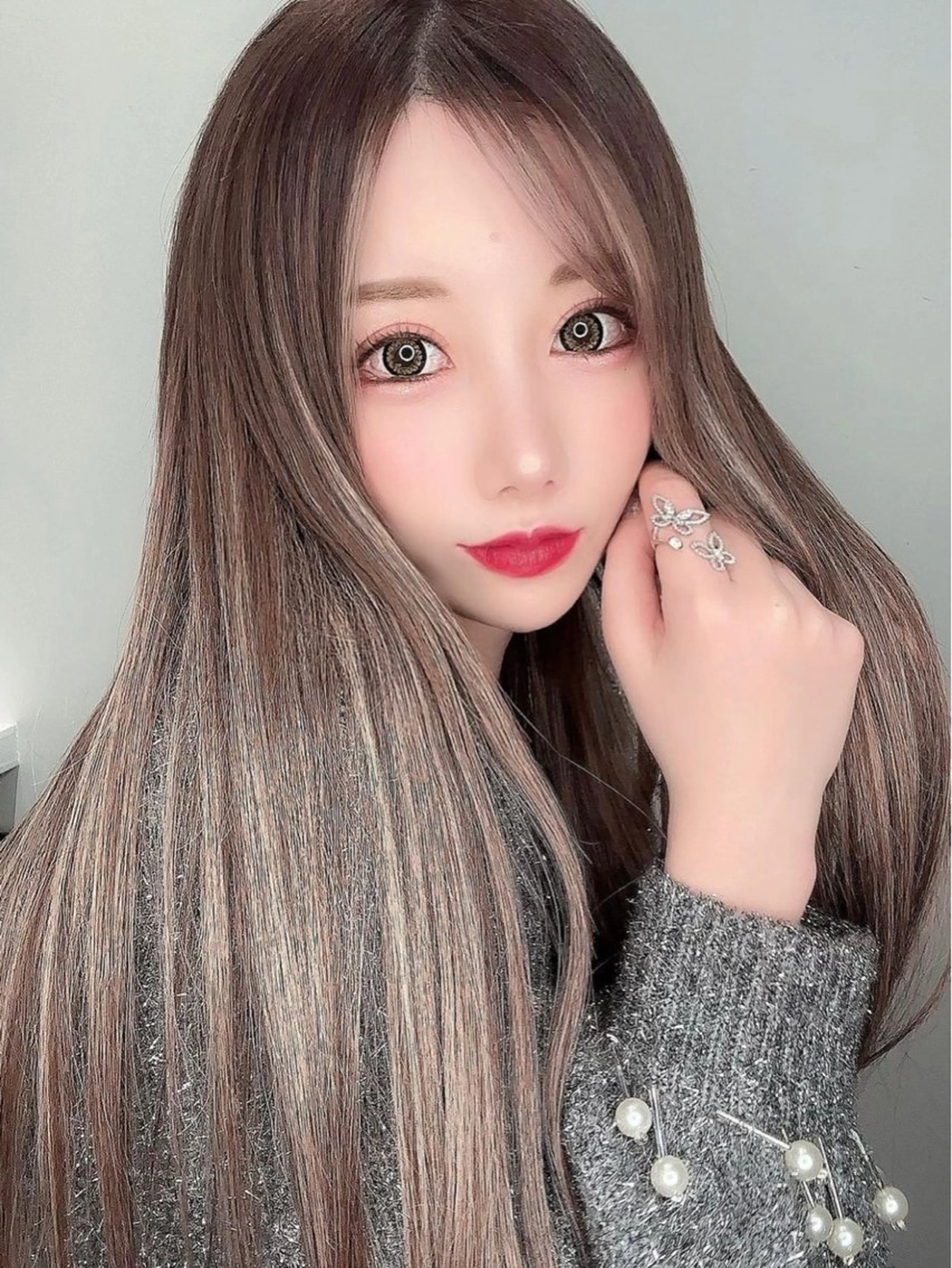 【最高級レミー毛】美髪シールエクステ60本(表参道エクステNO1)の写真