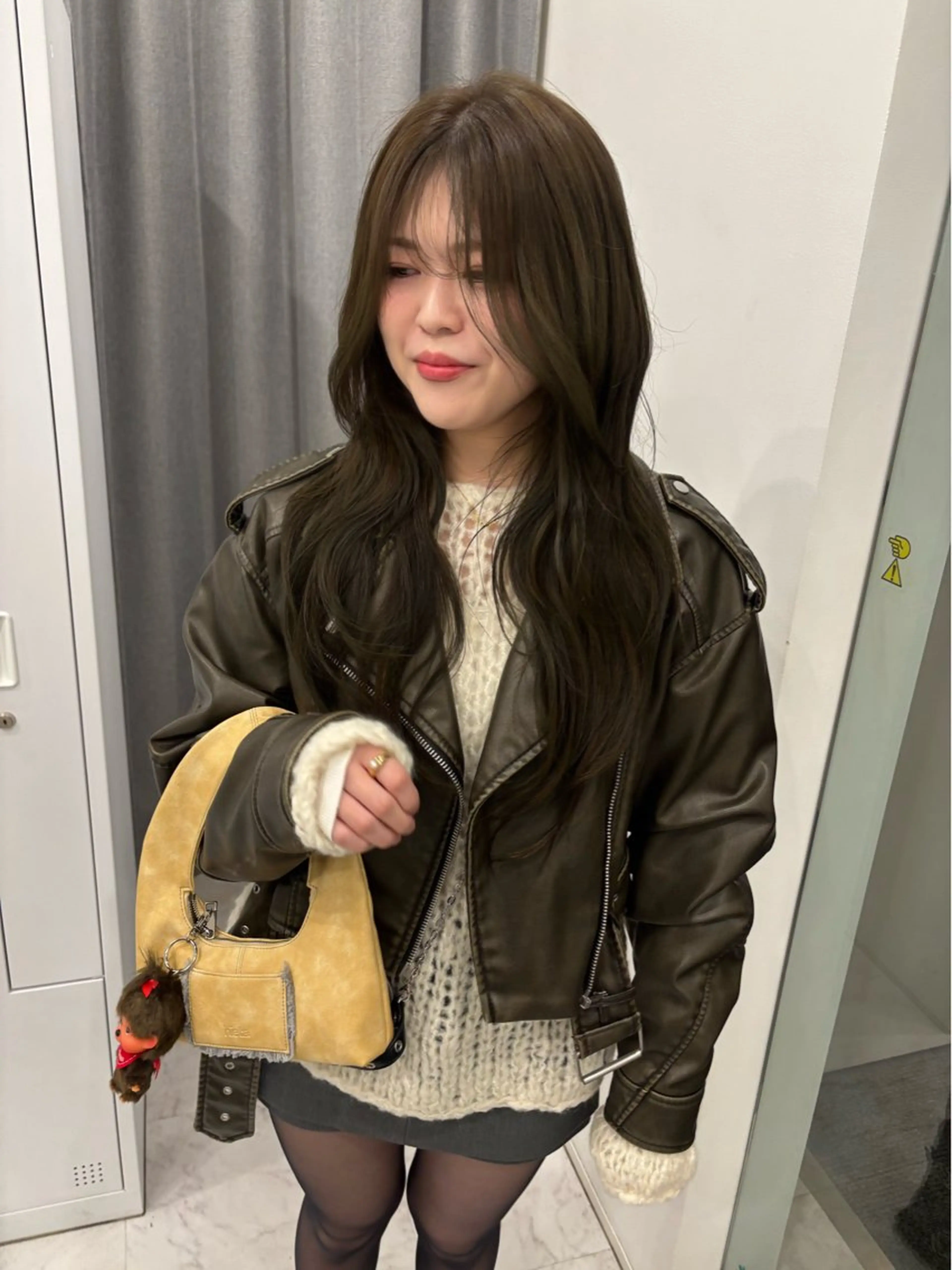 ロング 韓国風ヘア レイヤーカット カット ヘアカラー トリートメント レイヤーカット🎀 kanaのヘアスタイル