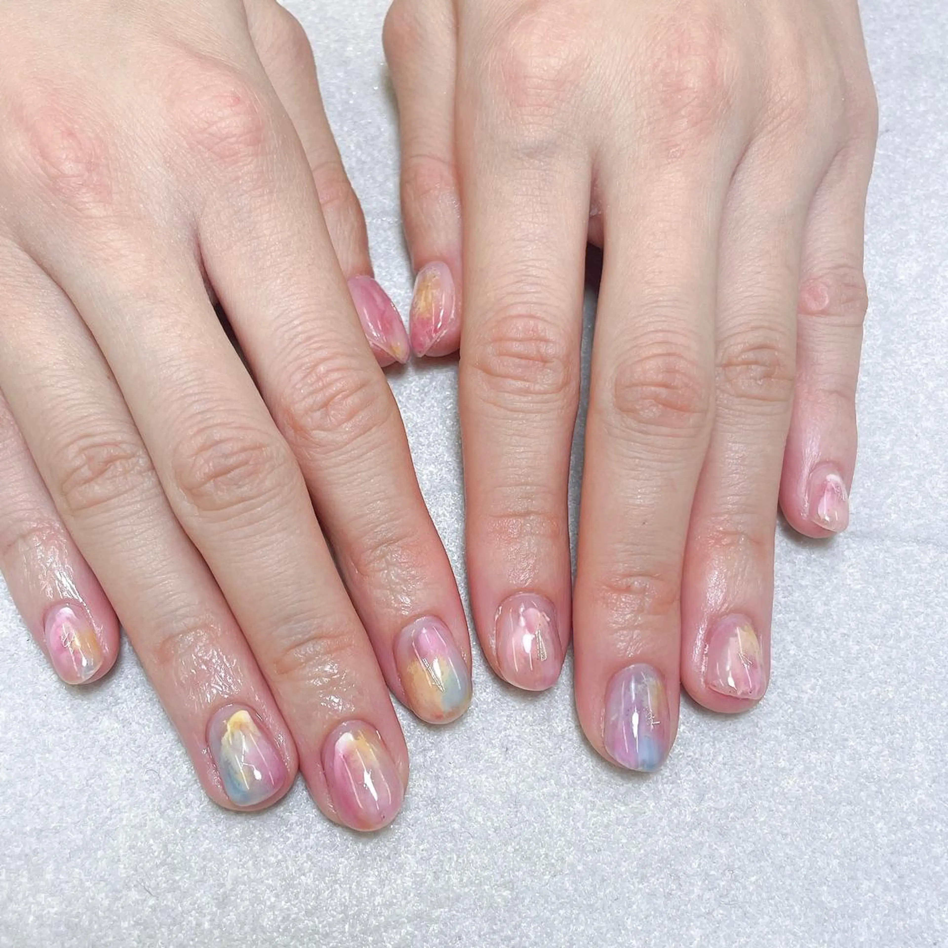 ネイル ハンドネイル A85G ayakoのネイルデザイン