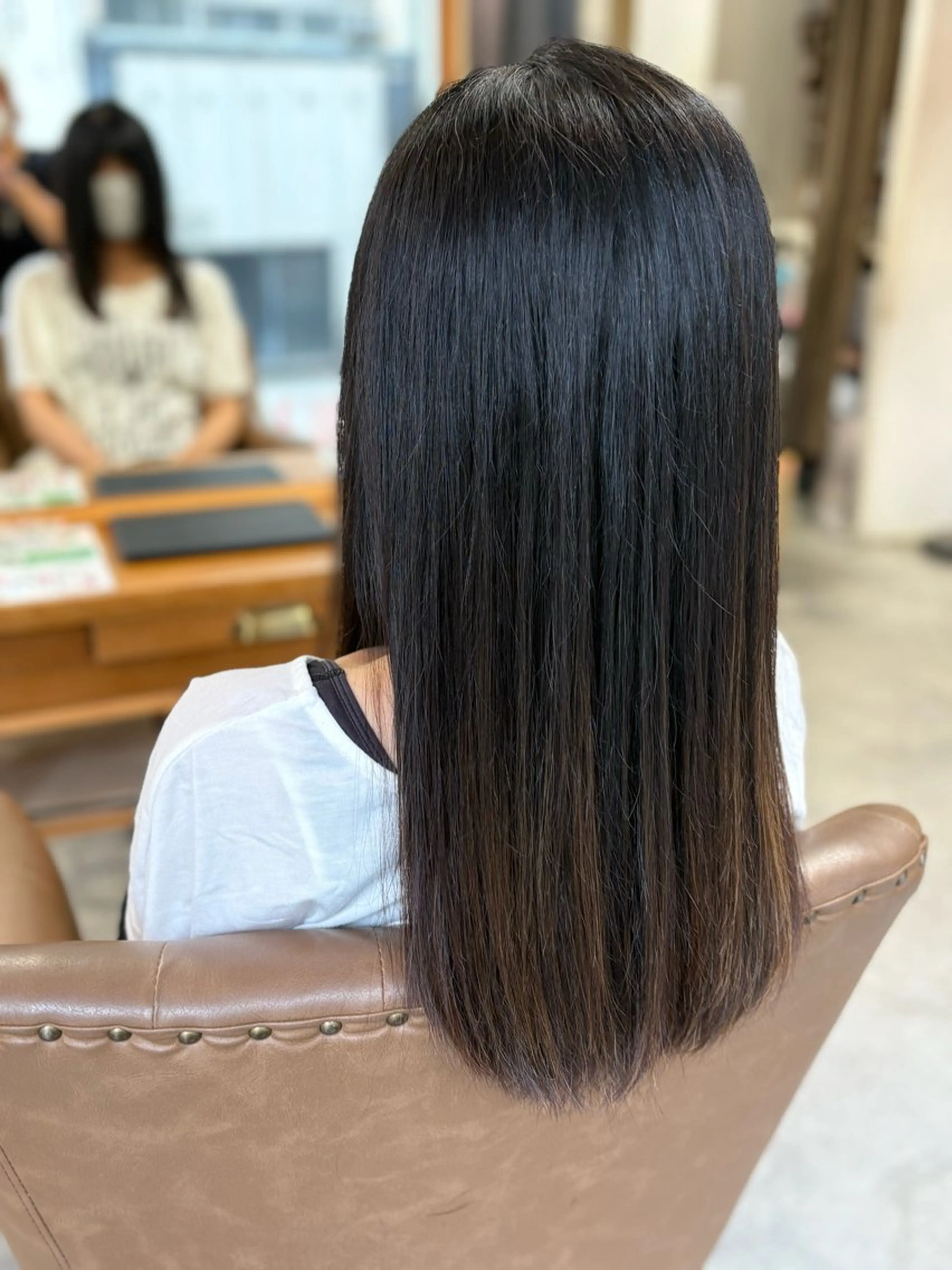 セミロング 宇田 真基のヘアスタイル