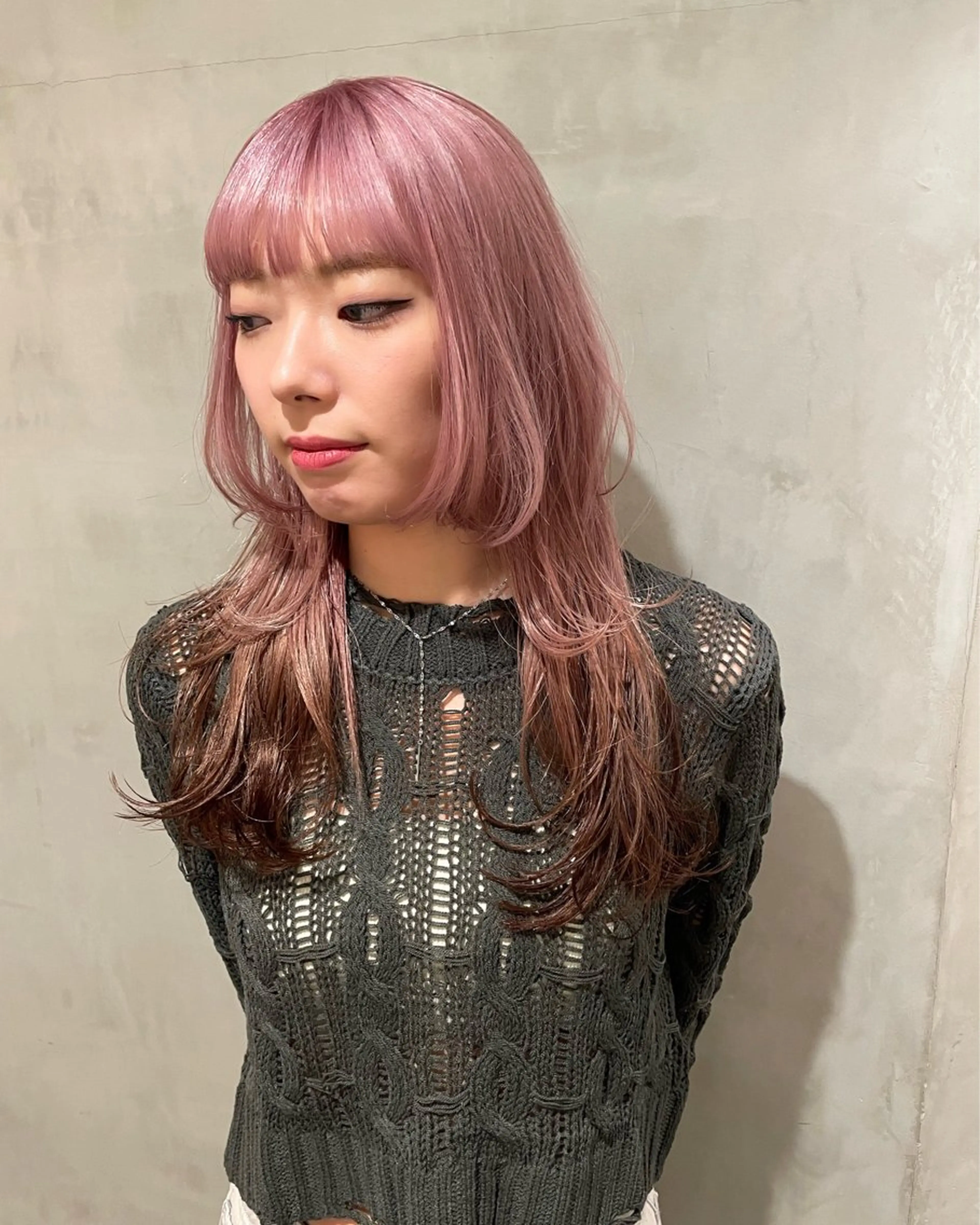 ロング カラー カット ヘアカラー トリートメント 優作 〜圧倒的信頼〜のヘアスタイル