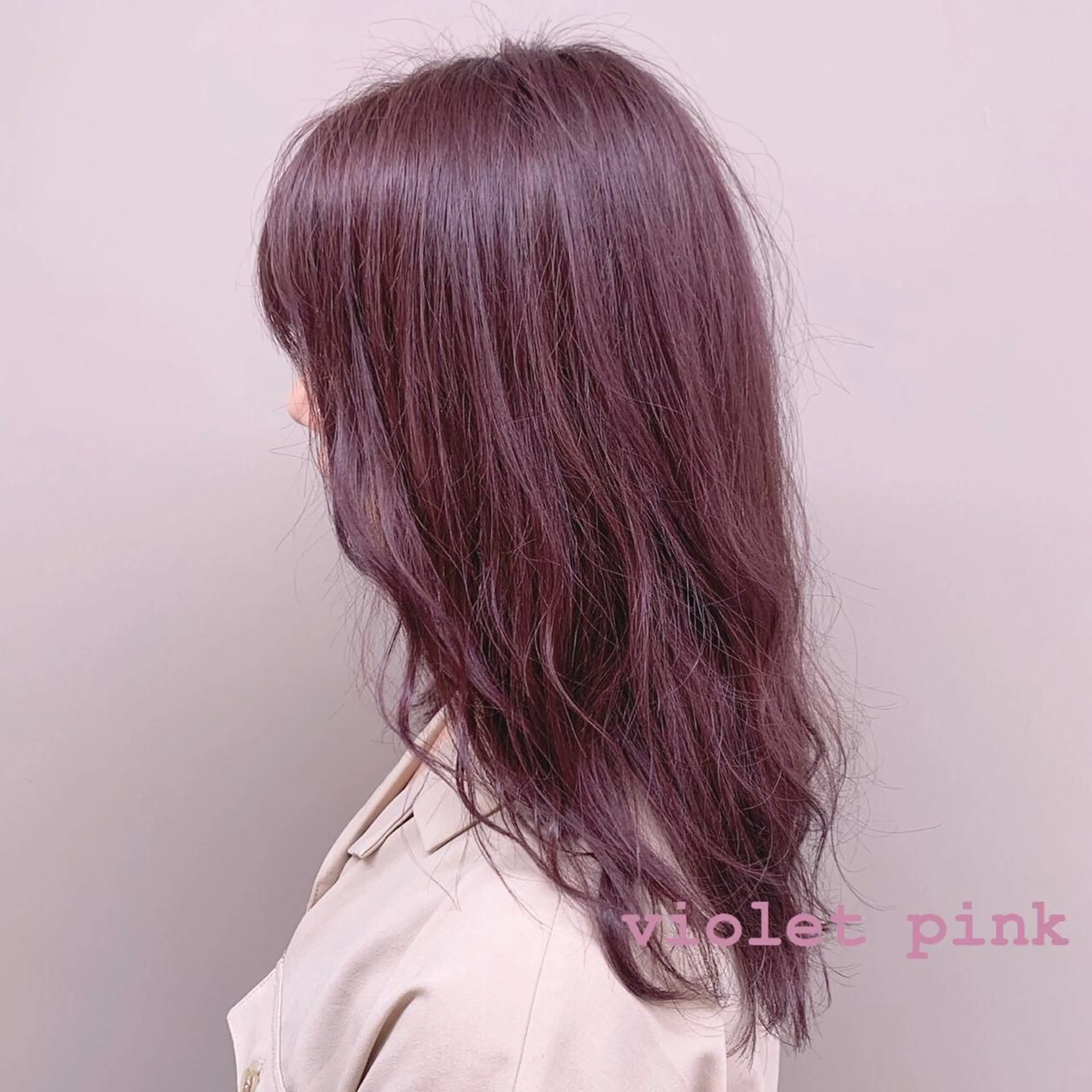 セミロング カラー 💗🤍透明感カラー 🤍💗kanonのヘアスタイル