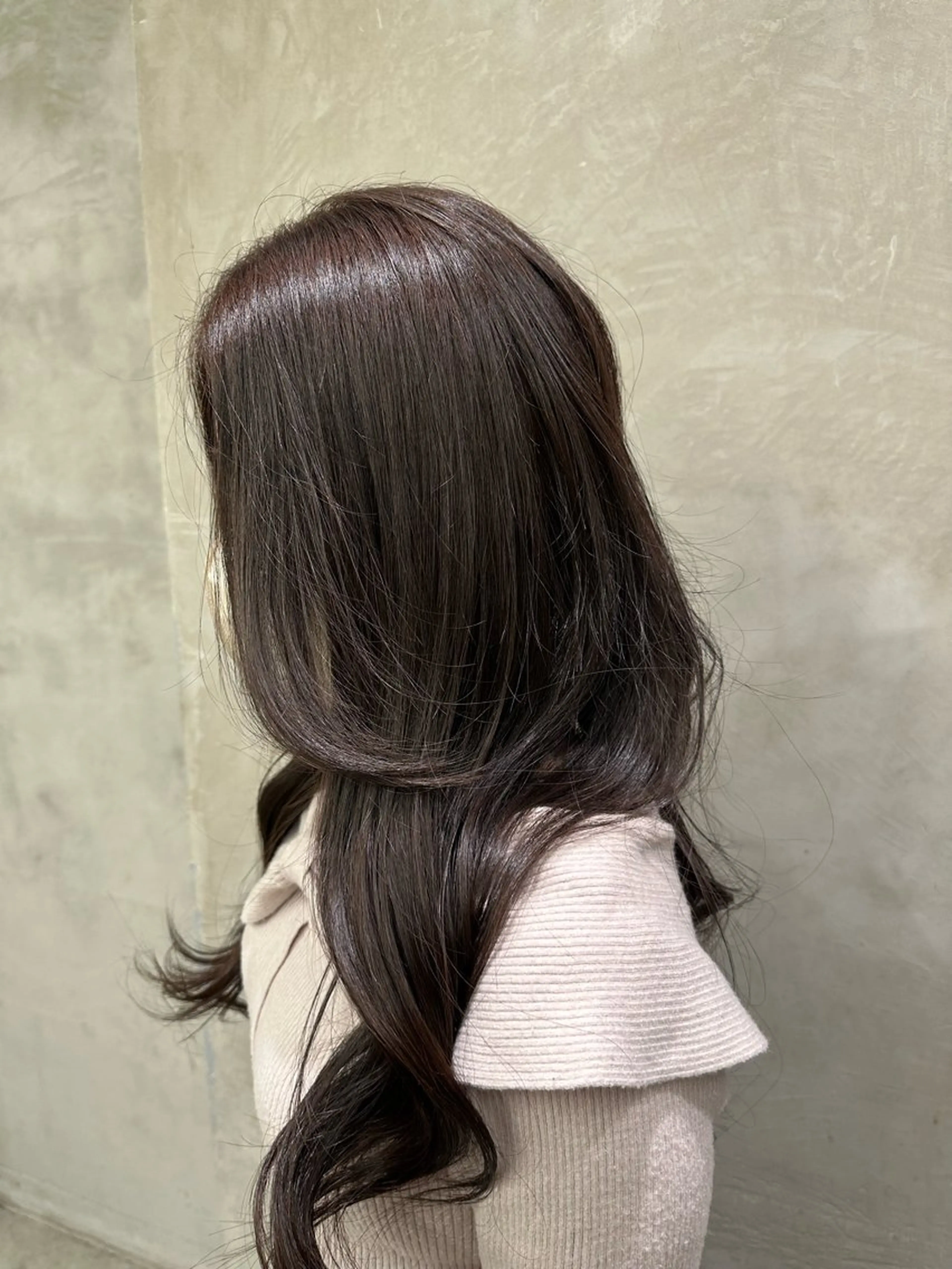 ロング カラー ヘアカラー 山野愛子美容室銀座所属・銀座YUKINA🌙 Wcolorのヘアスタイル