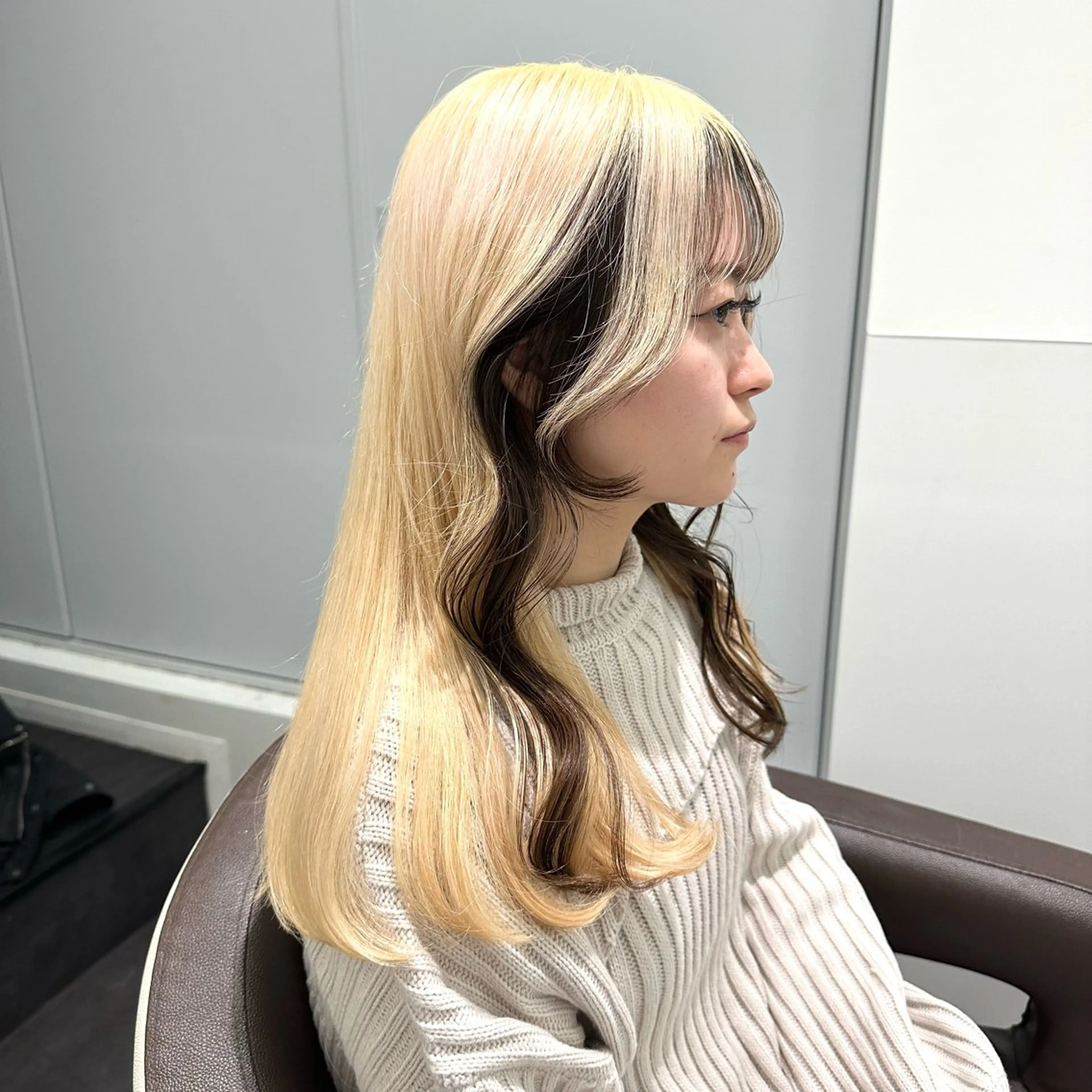 ミディアム カラー ヘアカラー トリートメント go today原宿vita所属・✨艶カラー美容師✨ リュウトのヘアスタイル