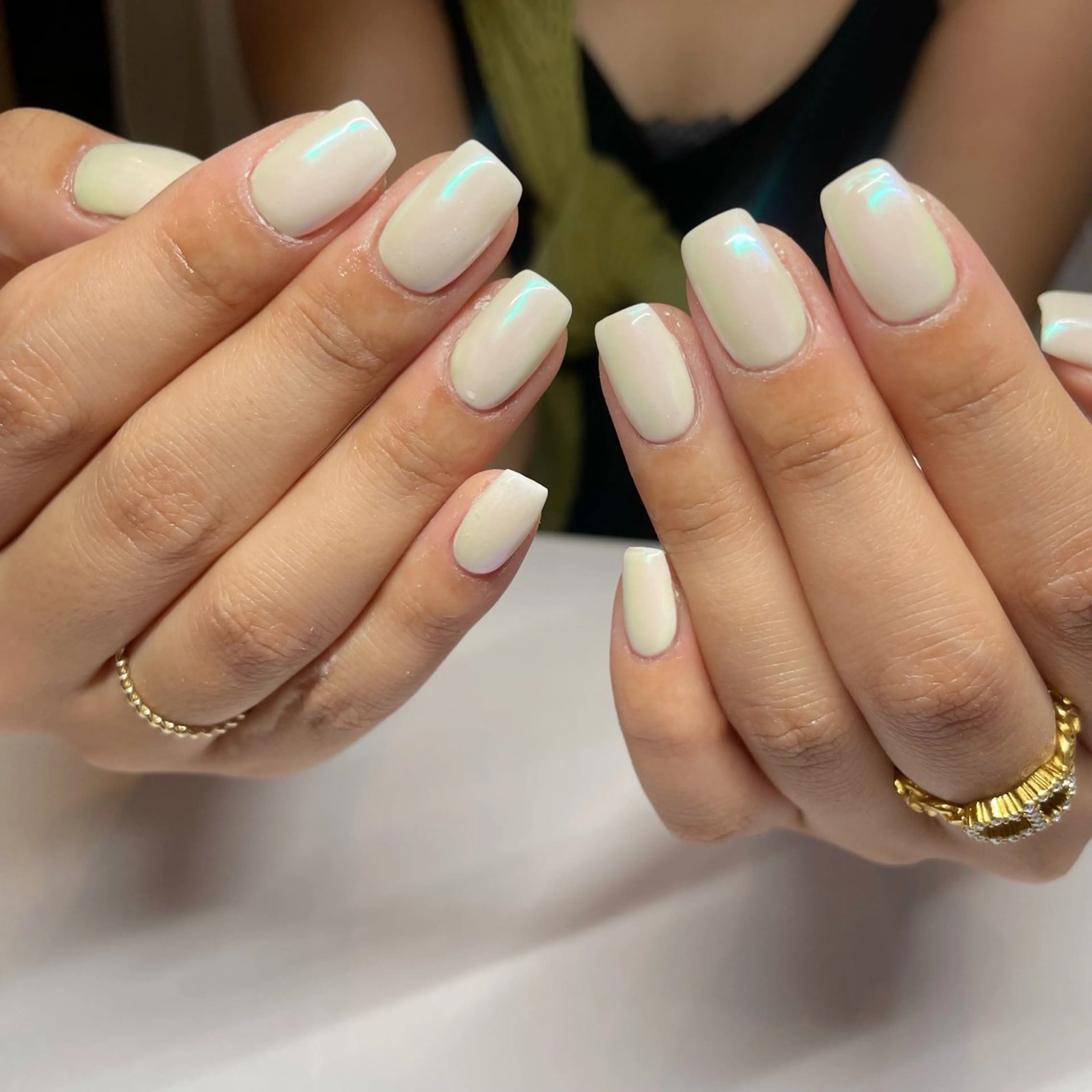 ネイル ワンカラーネイル RUKA 美容院×ネイリストのヘアスタイル