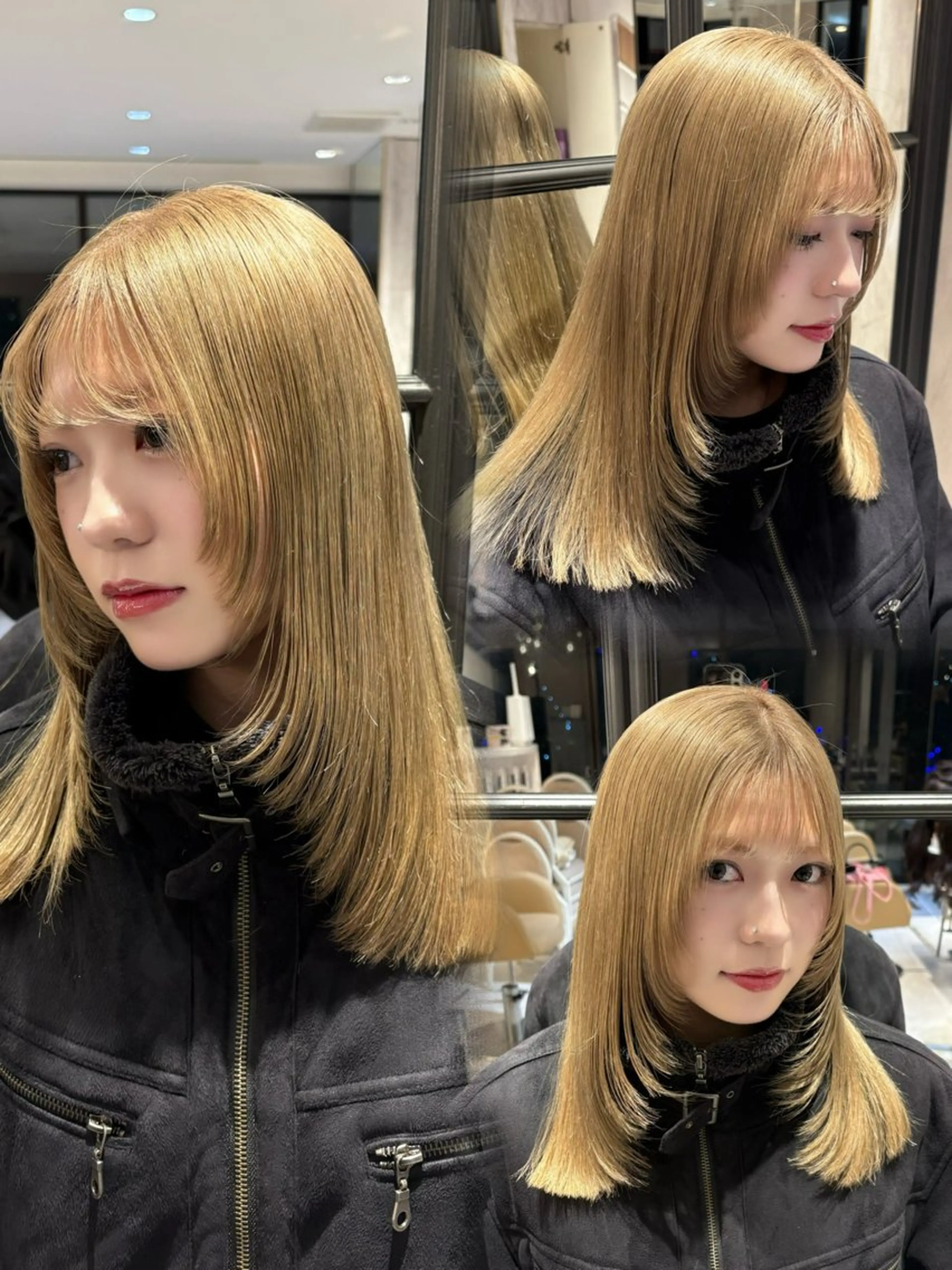 セミロング 🩶kind虎井遥音 カットモデル募集中のヘアスタイル