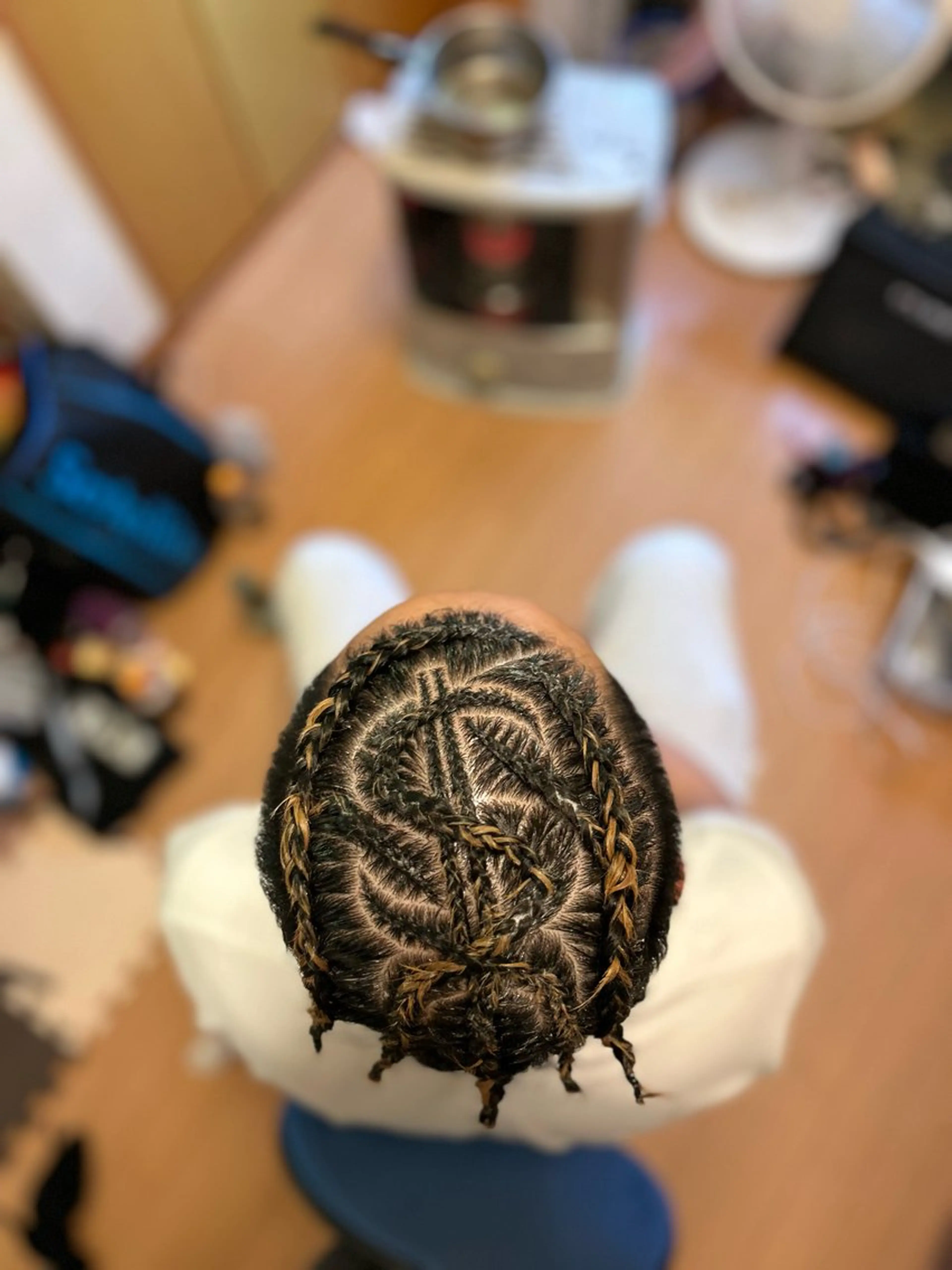 ミディアム ヘアアレンジ メンズ ブラックヘア🧜‍♂ 😈itsuki👿のヘアスタイル