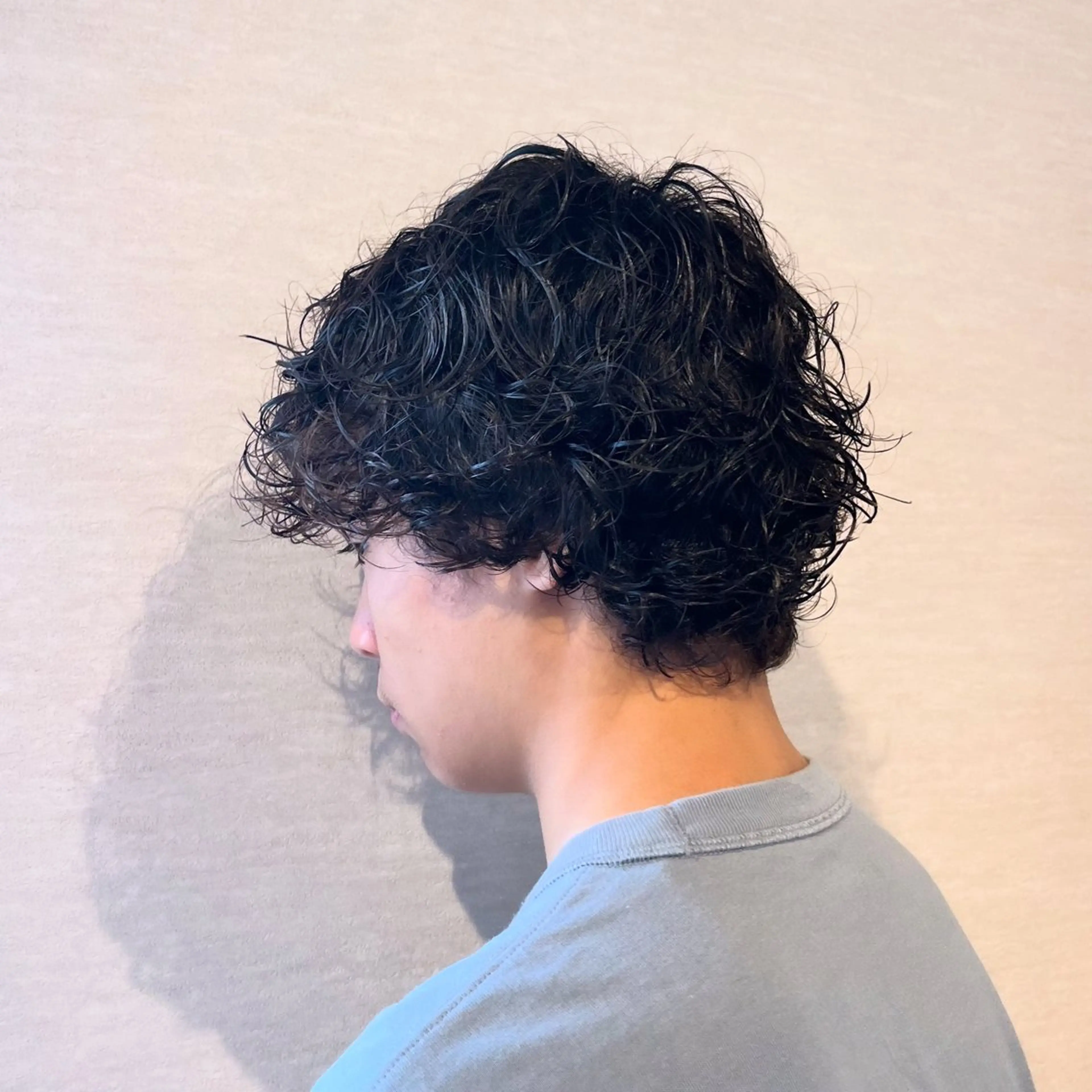 パーマ メンズ メンズパーマ 押上/ショート・ボブ /パーマ/山口卓朗のヘアスタイル