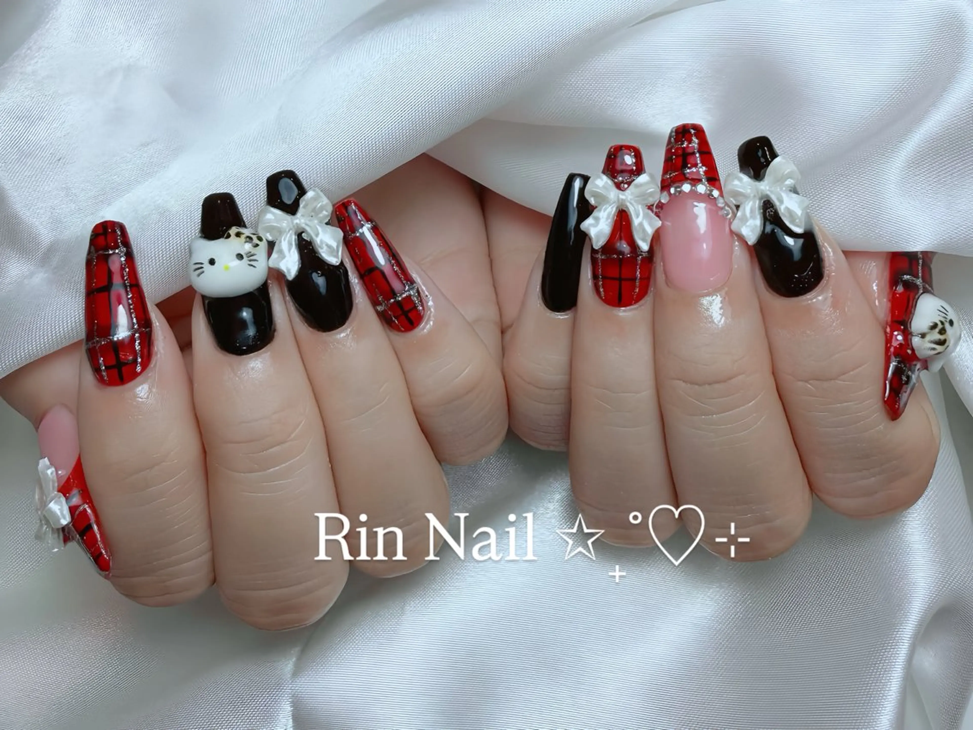 ネイル アートネイル 成人式 ジェルネイル ニュアンスネイル 夏ネイル ハンドネイル Rin Nail 新大久保店のネイルデザイン
